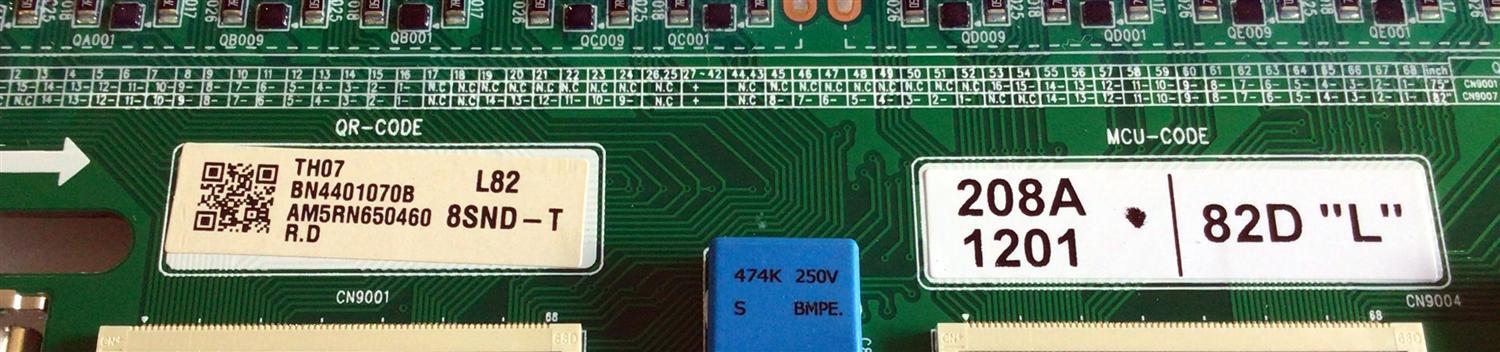 LED DRIVER (L) PARA TV SAMSUNG QLED 8K UHD HDR SMART TV / NUMERO DE PARTE BN44-01070B / L82S8SND_THS / BN4401070B / PANEL'S CY-TT082JMLV1H / CY-TT082JMLV4H / MODELOS QN82Q80 / QN82Q800TAFXZA / QN82Q800TAFXZA FF02 - Imagen 3