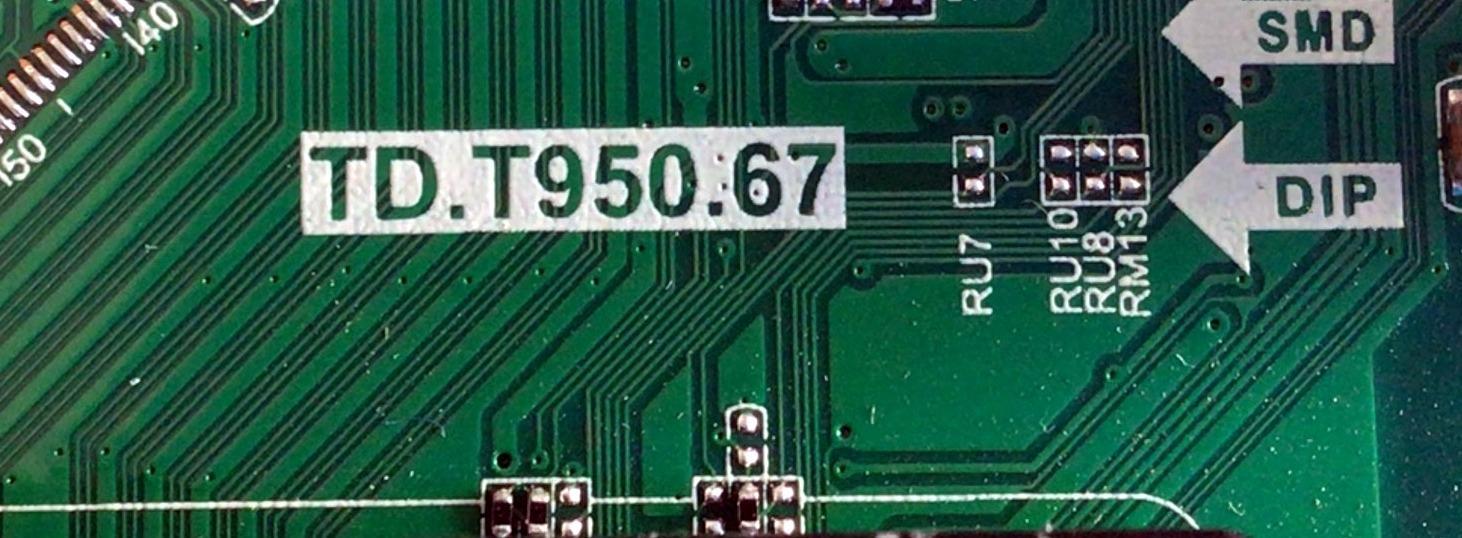 MAIN PARA TV TOSHIBA / NUMERO DE PARTE CN2T1D200032ID / TD.T950.67 / H19125049 / ST3151A05-8_T_2 / CN2T1D200032IDWALMK07832100A / PANEL U320DH05 / U320DH05-TR105 REV:CD1.AA / DISPLAY ST3151A05-8 VER.2.A / MODELO 32LF221U19 REV.C - Imagen 3