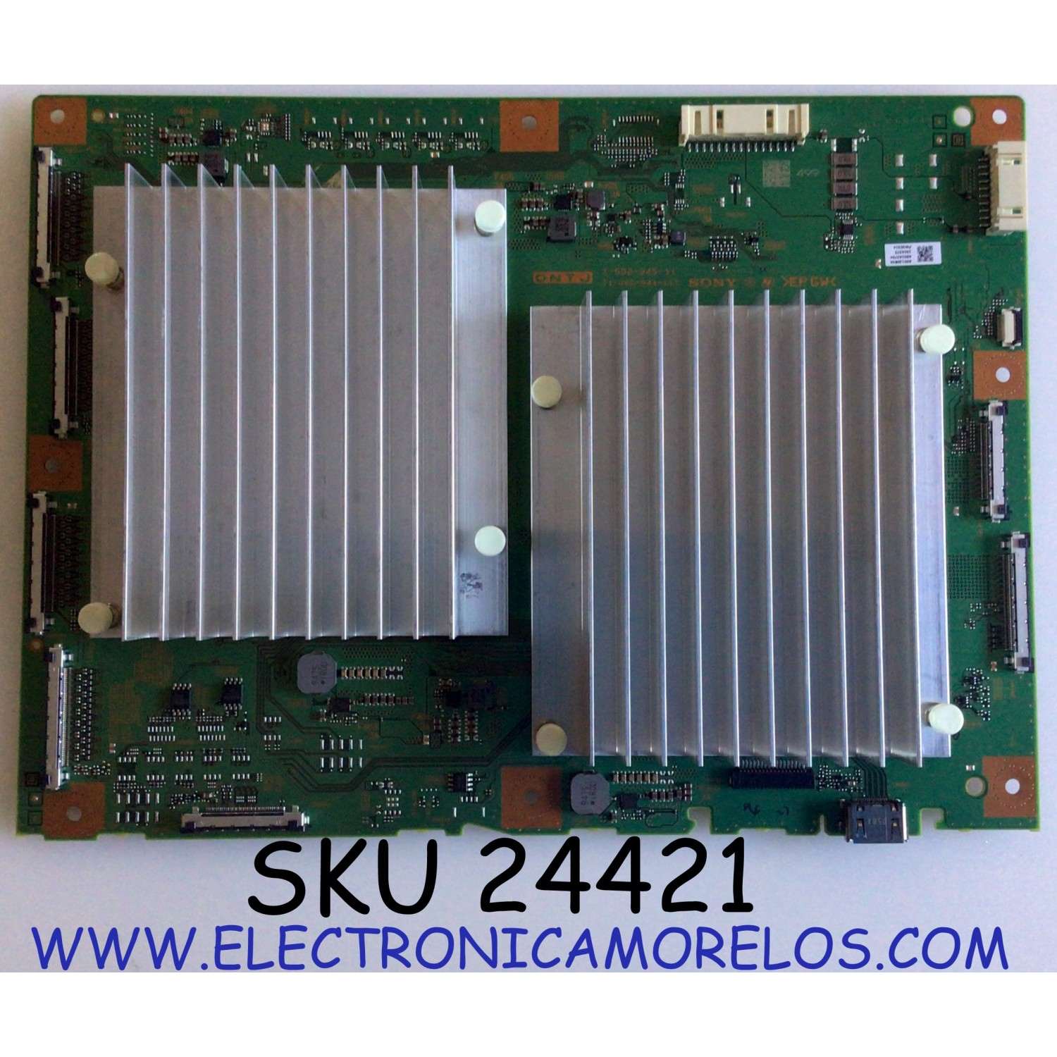 TARJETA INTERFACE PARA TV SONY 8K SMART TV / NUMERO DE PARTE A5012084A / 1-002-945-11 / A5014379A / 1-002-944-11 / 100294511 / 100294411 / S100006SS1575-05 / A-5014-379-A / A-5012-084-A / PANEL HDAS075DTU02 / MODELO XBR-75Z8H / XBR75Z8H
