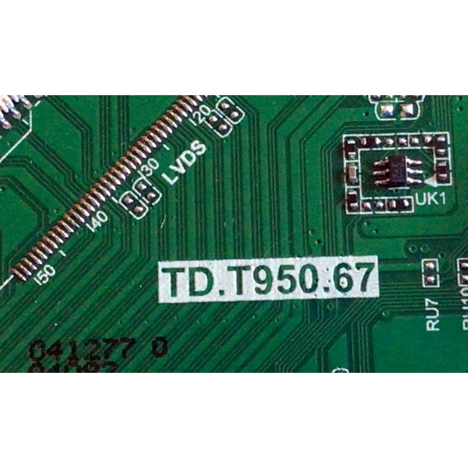 MAIN PARA TV INSIGNIA / NUMERO DE PARTE / TD.T950.67 / AMBA15CVTH20041277-0A00992 / FW:ELKA+1847+96 / E-P-C3SS3W-32-NA / H20041277-0A06723 / PANEL TPT320B5-H1F01.D REV:S02BG / MODELO NS-32DF310NA19 - Imagen 2
