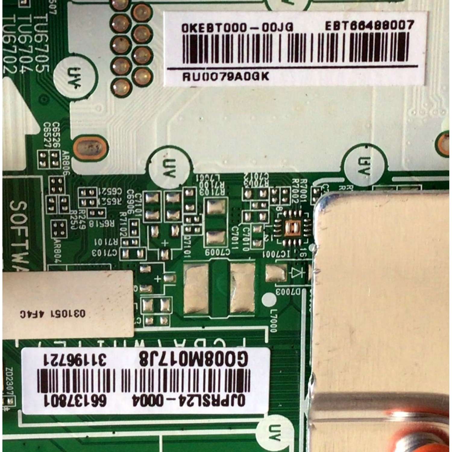 MAIN PARA TV LG 4K UHD SMART TV / NUM DE PARTE EBT66488007 / EAX69083603 / 66137801 / PANEL NC750DQG-ABGR1 / DISPLAY HV750QUB-N9D / NC750DQG-ABGRE / MODELOS 75UN6950PUD / 75UN6970PUD / 75UN6950PUD.AUSFLKR / 75UN6970PUD.AUSFLKR / 75UN7070PUC.BUSVLKR - Imagen 2