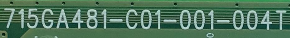 MAIN FUENTE PARA TV VIZIO / NUMERO DE PARTE XKCC02S001 / 715GA481-C01-001-004T / (X)XKCC02S001010X / PFK8KKA2L / 4904313 / PANEL TPT238B5-CT012.H REV:S1A / MODELO D24F-G1 LTM5QLLW - Imagen 2