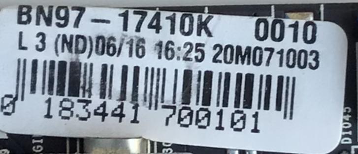 MAIN PARA SMART TV SAMSUNG QLED 8K Quantum HDR 32x RESOLUCION (7680 x 4320) / NUM DE PARTE BN94-15974A / BN41-02745A / BN97-17410K / DISPLAY BN96-50402B / 010219872912 / 20200617 / PANEL CY-TT085JLAV3H NW23 / MODELO QN85Q950TSFXZA AC02 - Imagen 3