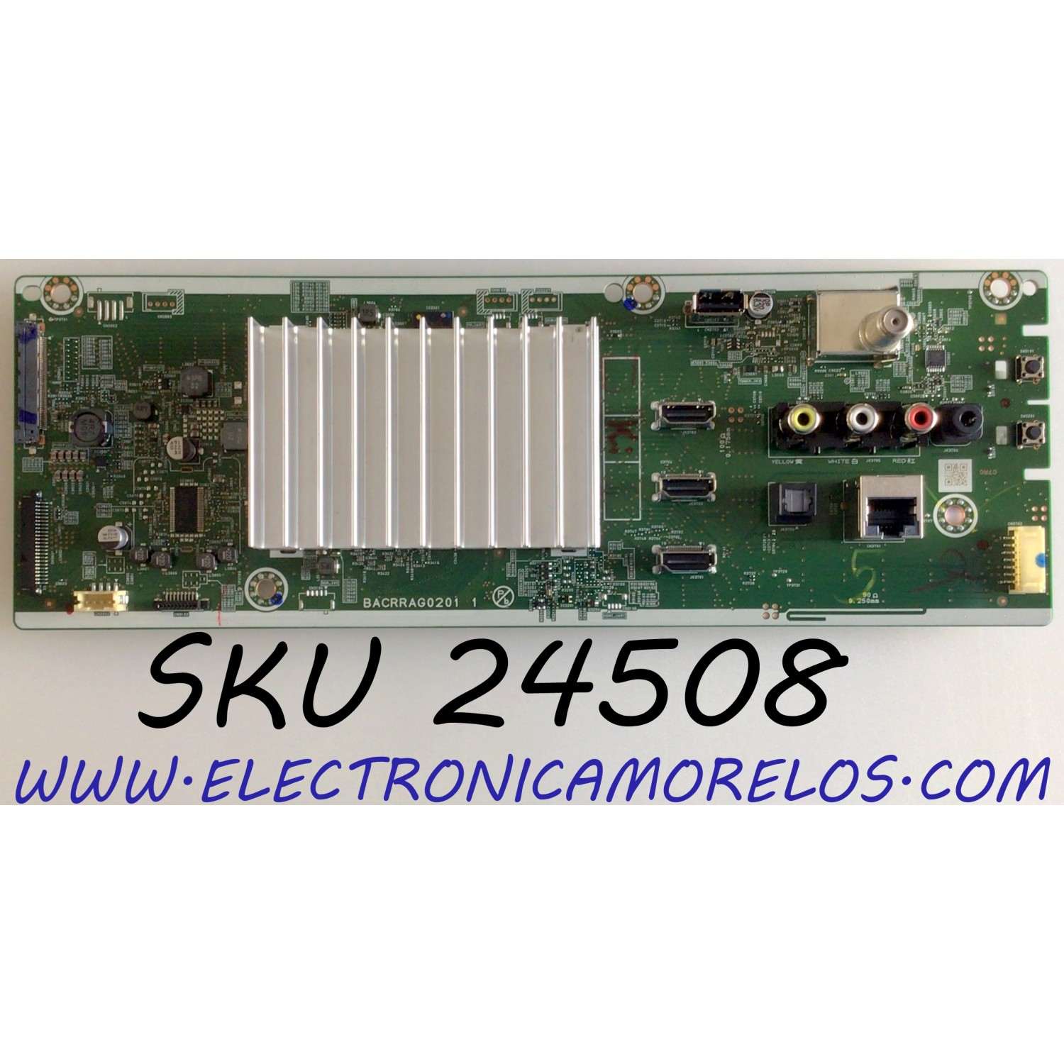 MAIN PARA TV PHILIPS 4K UHD ROKU SMART TV / NUMERO DE PARTE AC7RC011 / AC7RCUT / BACRRAG0201 1 / AC7RCUT-55UB / BACRRAG02011 / PANEL UCFR1XT / MODELO 55PFL4864/F7 / 55PFL4864/F7 A ME3A