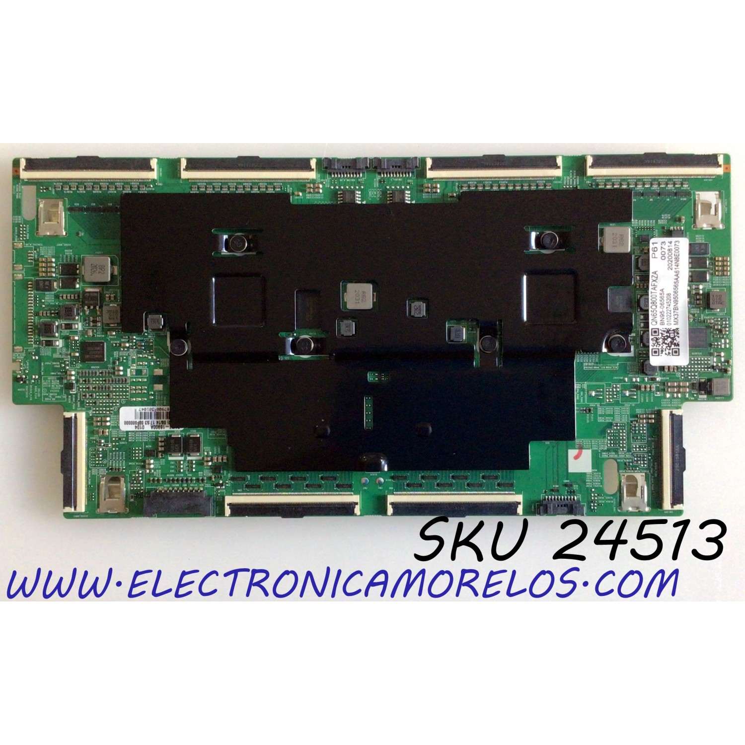 T-CON PARA TV SAMSUNG QLED 8K UHD HDR SMART TV / NUMERO DE PARTE BN95-06565A / BN41-02765A / BN97-16900A / BN41-02765A-000 / DFVC2009 / PANEL CY-TT065JMLV4H / MODELO QN65Q800 / QN65Q800TAFXZA / QN65Q800TAFXZA FF02