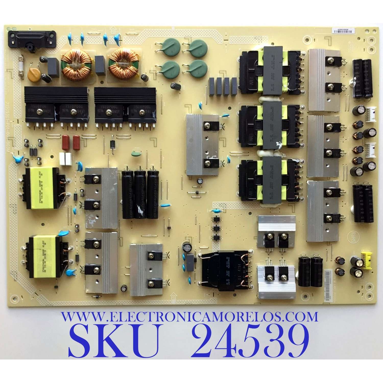 FUENTE DE PODER PARA TV VIZIO 4K QUANTUM UHD SMART TV / NUMERO DE PARTE ADTVJ1845ABB / 715G9301-P01-001-003M / J1845ABB / (X)ADTVJ1845ABB / PANEL T750QVF04.4 / MODELO P75QX-H1 / P75QX-H1 LTYAZT / P75QX-H1 LTYAZTKW