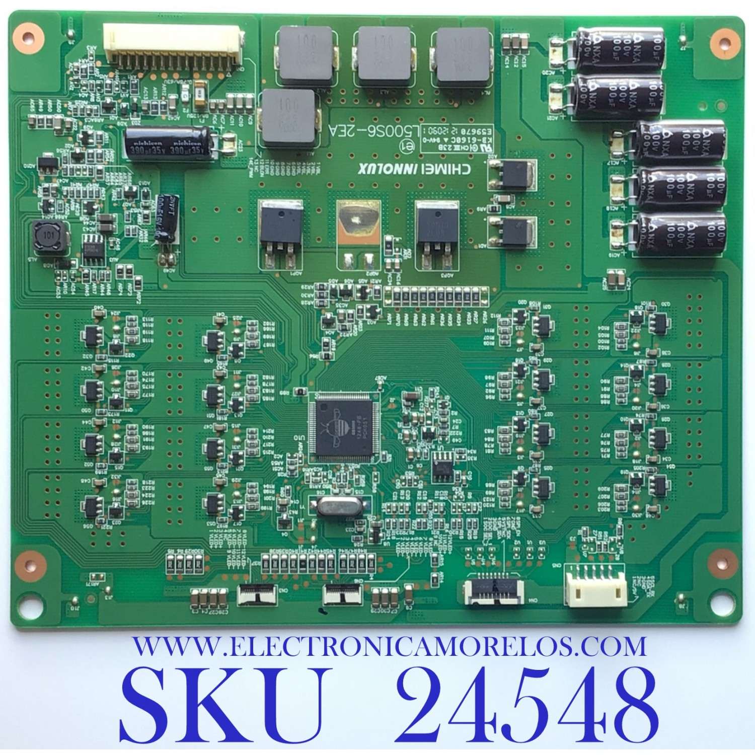 LED DRIVER PARA TV SEIKI / NÚMERO DE PARTE 27-D083802 / L500S6-2EA / L500S1-2EA-C002 / ABX301306J7002 / PANEL V500DK1-LS1 REV.C1 / MODELO SE50UY04