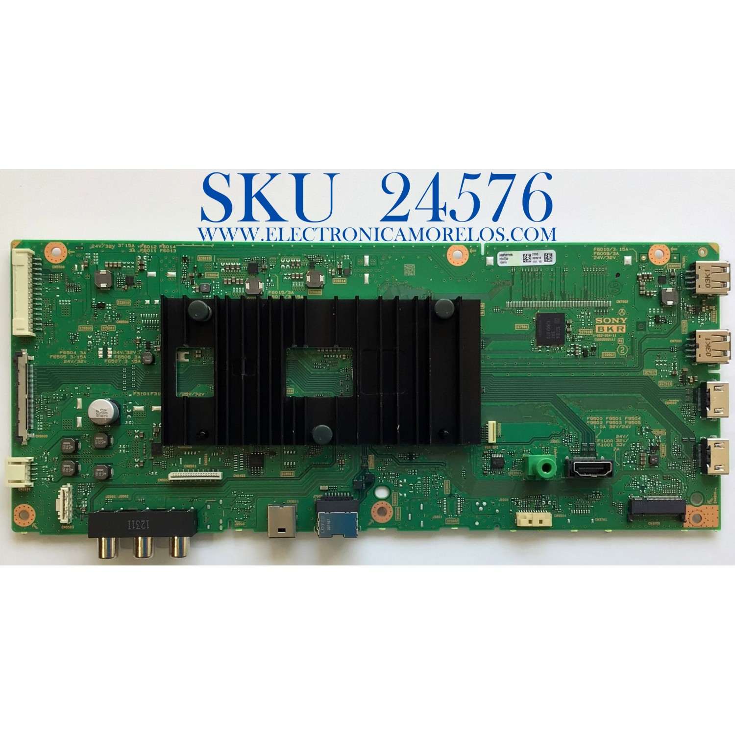 MAIN PARA TV SONY 4K (ANDROID) UHD HDR SMART TV / NUMERO DE PARTE A5019133B / A5019133B 220 / A-5019-133-B / 1-002-204-11 / 100220211 / A-5019-133-B 220 / PANEL YSAF075CNU01 / MODELO KD-75X75CH / KD75X75CH