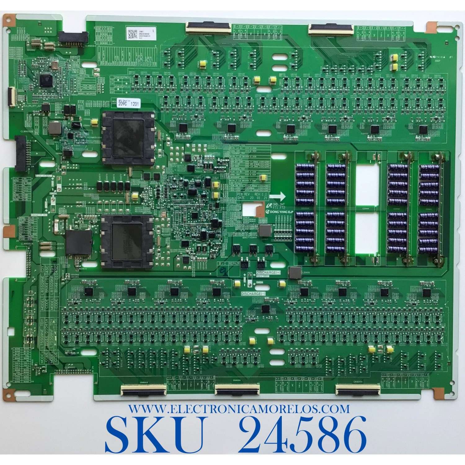 LED DRIVER PARA TV SAMSUNG / NUMERO DE PARTE BN44-01045D / L85SQ9NF_TDY / BN4401045D / DC07N480318 / PANEL CY-TT085JLAV3H NW23 / DISPLAY BN96-50402B / MODELO QN85Q950TSFXZA AC02
