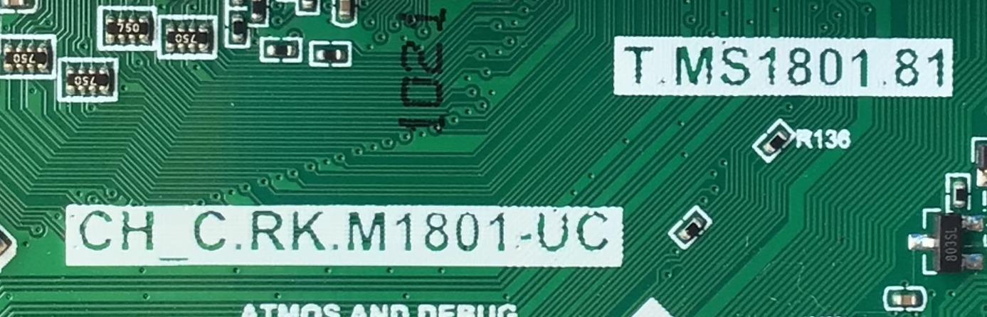 MAIN PARA SMART TV ELEMENT 4K UHD ROKU TV CON HDR RESOLUCION (3840x2160) / NUMERO DE PARTE U20031021 / T.MS1801.81 / CH_C.RK.M1801-UC / U20031021-0A00401 / 850269363N20007-CH / D49E3BDFE140 / PANEL C500Y19-5C  / MODELO E4AA50R - Imagen 4