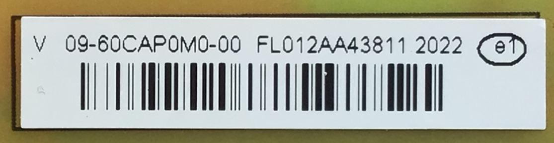 FUENTE PARA TV VIZIO NUMERO DE PARTE 09-60CAP0M0-00 / 1P-1198X01-1010 / 4T-C60BK2UD / FL012AA43811 2022 / PANEL SD600DUA-5 / MODELO V605-H3 LFTRA3 - Imagen 3