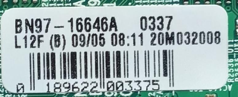 MAIN PARA TV SAMSUNG QLED 4K·UHD·HDR SMART TV / NUMERO DE PARTE BN94-15900W / BN41-02749A / BN97-16646A / BN41-02749A-000 / BN9415900W / PANEL CY-TT065FLAV5H / MODELO QN65Q90 / QN65Q90TAFXZA AB04 - Imagen 2