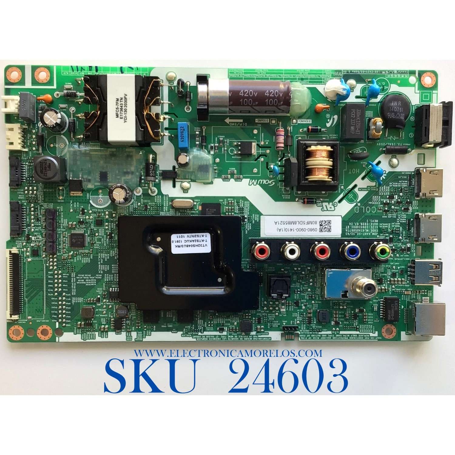 MAIN FUENTE (COMBO) PARA TV SAMSUNG / NUMERO DE PARTE 0980-0900-1410 / ML41A050677A  / 80MF5DL8M85521A / PANEL PT320AT03-3-XC-1 / DISPLAY PT320AT03-3 / MODELO UN32M4500BFXZA VG07