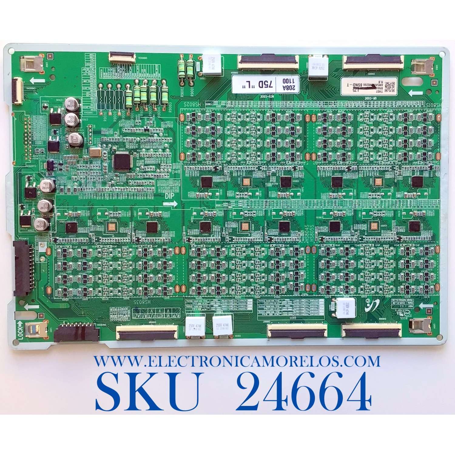 LED DRIVER PARA TV SAMSUNG QLED 8K UHD HDR SMART TV / NUMERO DE PARTE BN44-01069B / L75S8SND_THS / BN4401069B / PANEL CY-TT075JMLV4H / MODELO QN75Q800 / QN75Q800TAFXZA / QN75Q800TAFXZA FA07