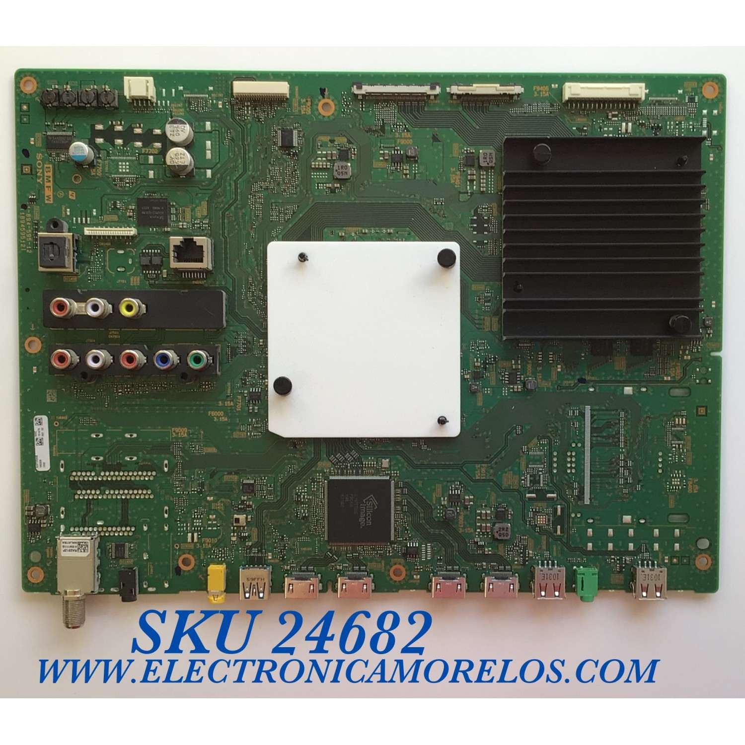 MAIN ORIGINAL PARA TV SONY 4K HDR SMART TV / NUMERO DE PARTE A2072598B / A2072598B 000 / 1-894-595-12 / 189459512 / A-2072-598-B 000 / PANEL SYV6542 / DISPLAY LC650EQL(SH)(A1) / MODELO XBR-65X810C / XBR65X810C
