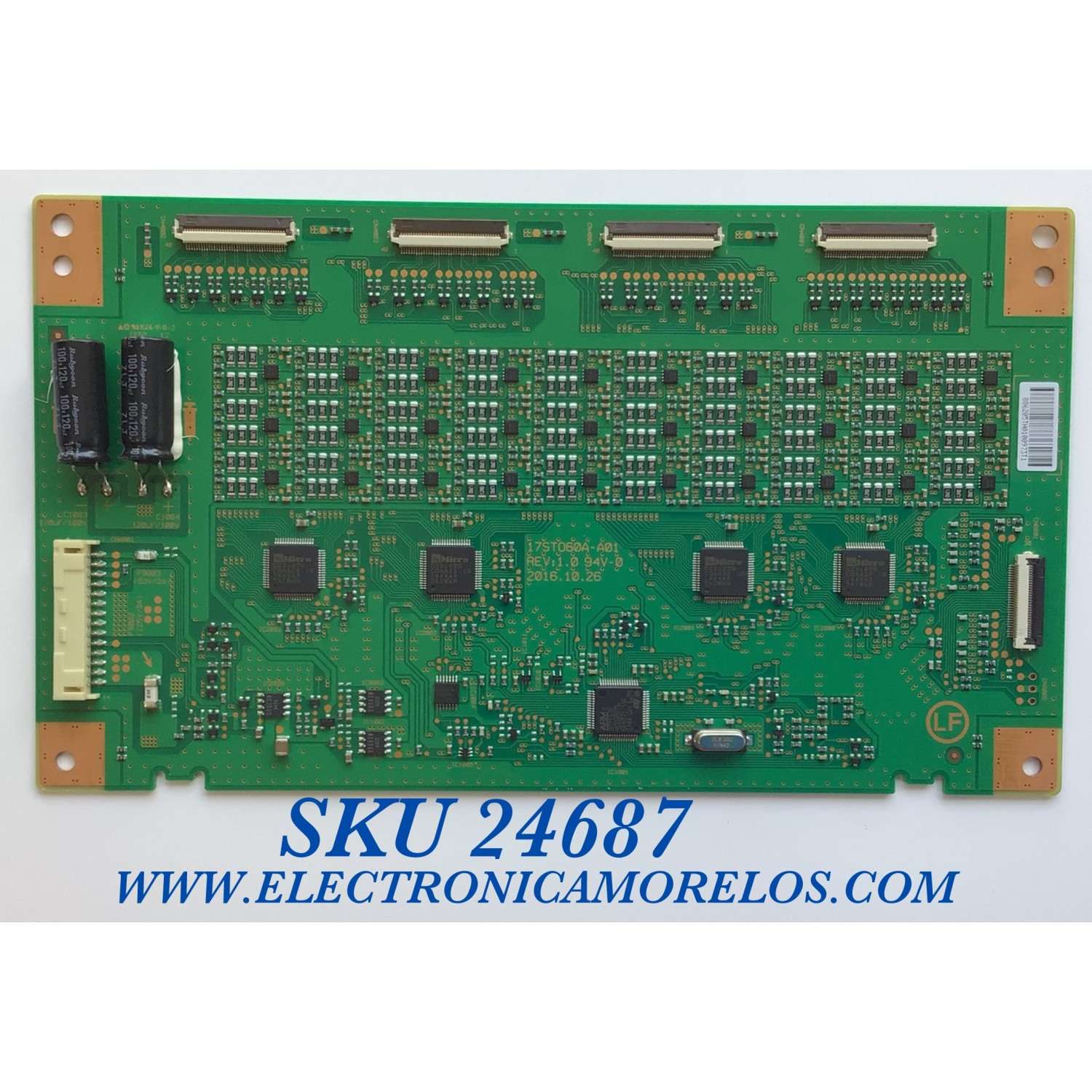 LED DRIVER PARA TV SONY / NUMERO DE PARTE 17STO60A- A01 / 886205TH / PANEL T750QVF03.1 / MODELO XBR-75X900E / XBR75X900E