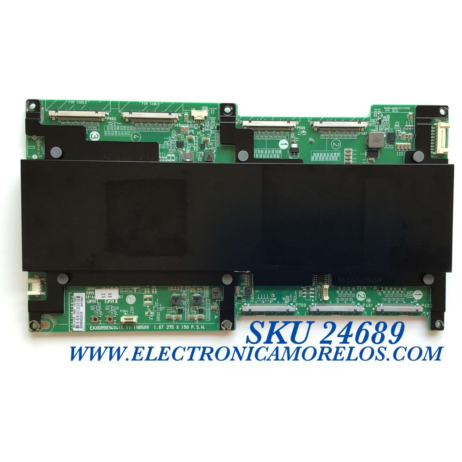 TARJETA FRC PARA SMART TV LG NANOCELL 8K UHD CON HDR RESOLUCION (7680x4320) / NUMERO DE PARTE EBU65792301 / 65792301 / EBU66215301 / 66215301 / EBU65824701 / 65824701 / EAX68903404(1.1) / PANEL NC750DZD-AAHH1 / MODELOS 75SM9970PUA / 75SM9970PUA.AUSYUH