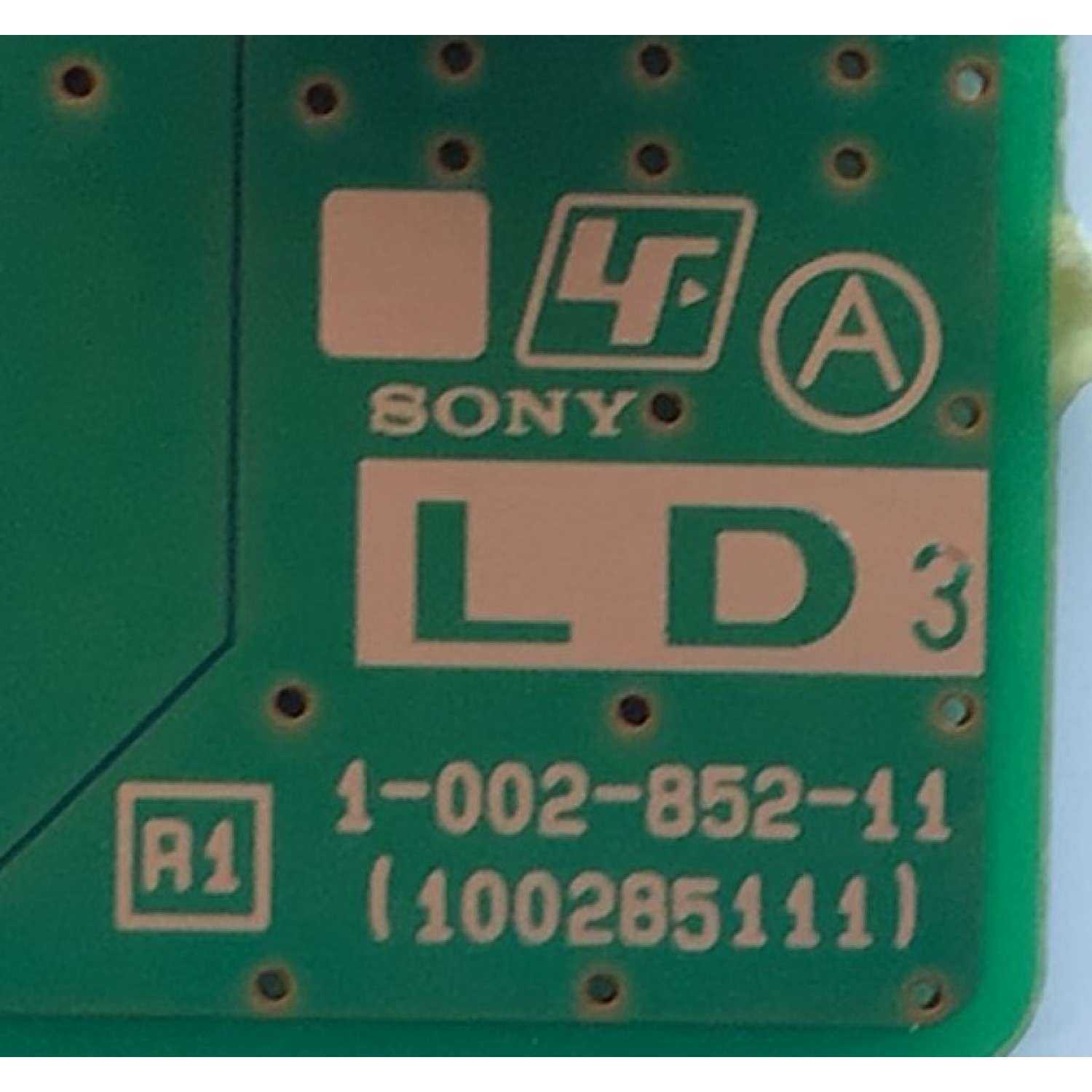 TARJETA LD4 PARA TV SONY / NUMERO DE PARTE A5010442A / 1-002-852-11 / 10028511 / A-5010-442-A / PANEL YS9F043HNO01 / MODELO XBR-43X800H / XBR43X800H - Imagen 2