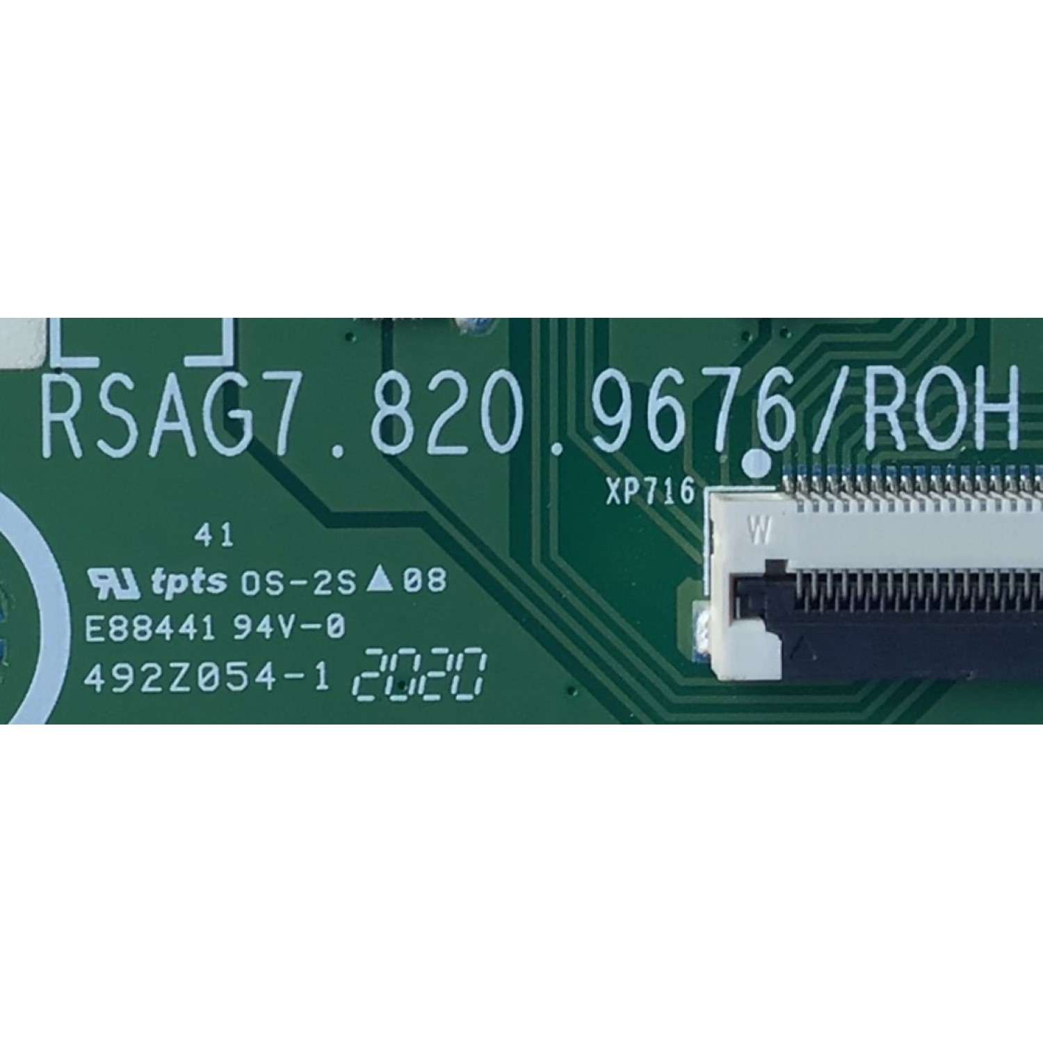 LED DRIVER PARA TV HISENSE / NUMERO DE PARTE 261877 / RSAG7.820.9676/ROH / TX205V9M6G / B002 / PANEL JHD500X3U51-TA\S0\FJ\GM\ROH / MODELO 50H8G - Imagen 2