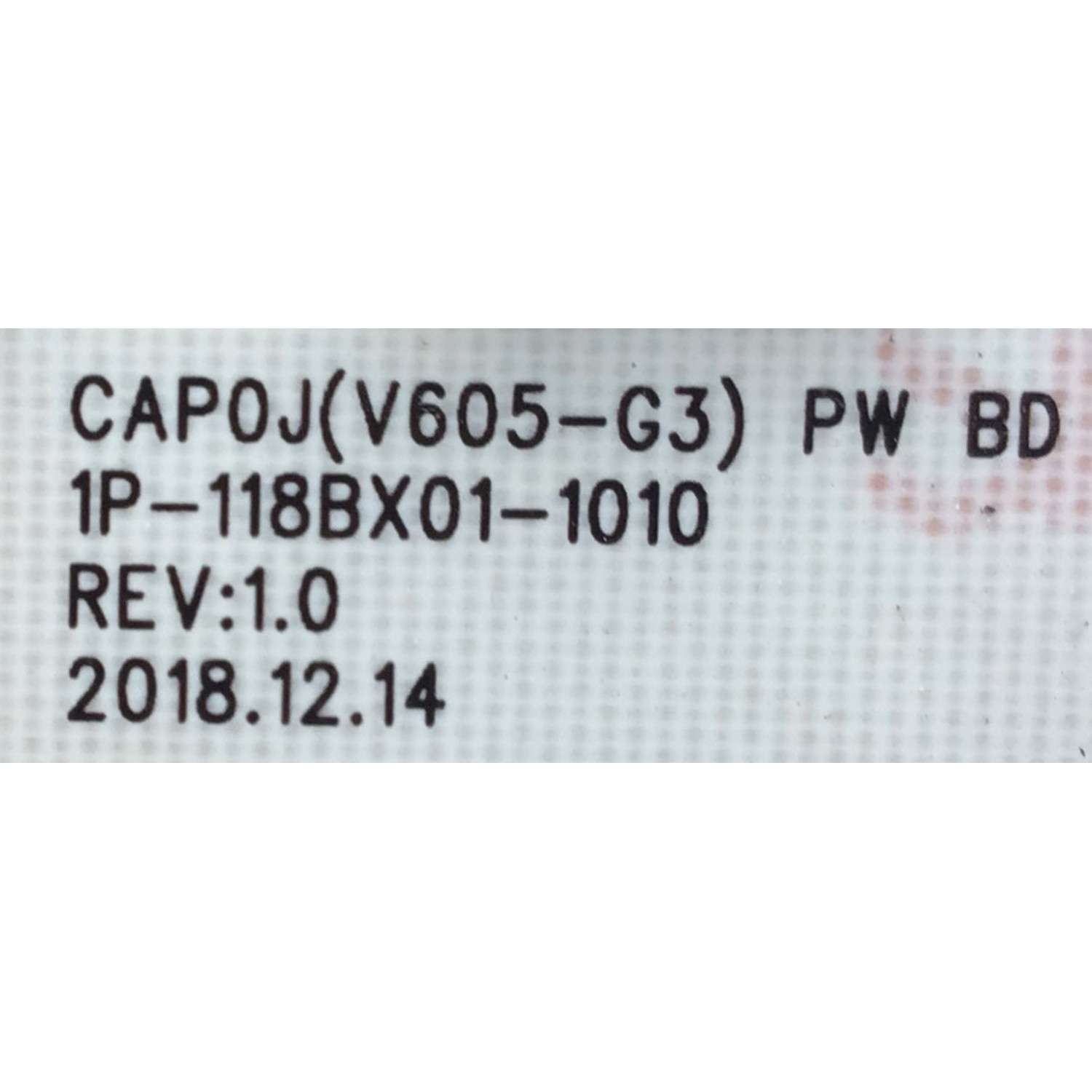 FUENTE DE PODER PARA TV VIZIO NUMERO DE PARTE 09-60CAP0J0-00 / 1P-118BX01-1010 / V 09-60CPA0J0-00 / FJ002BA03413 / PANEL SD600DU1.1 / V605-G3 LFTRYRKV / V605-G3 - Imagen 3