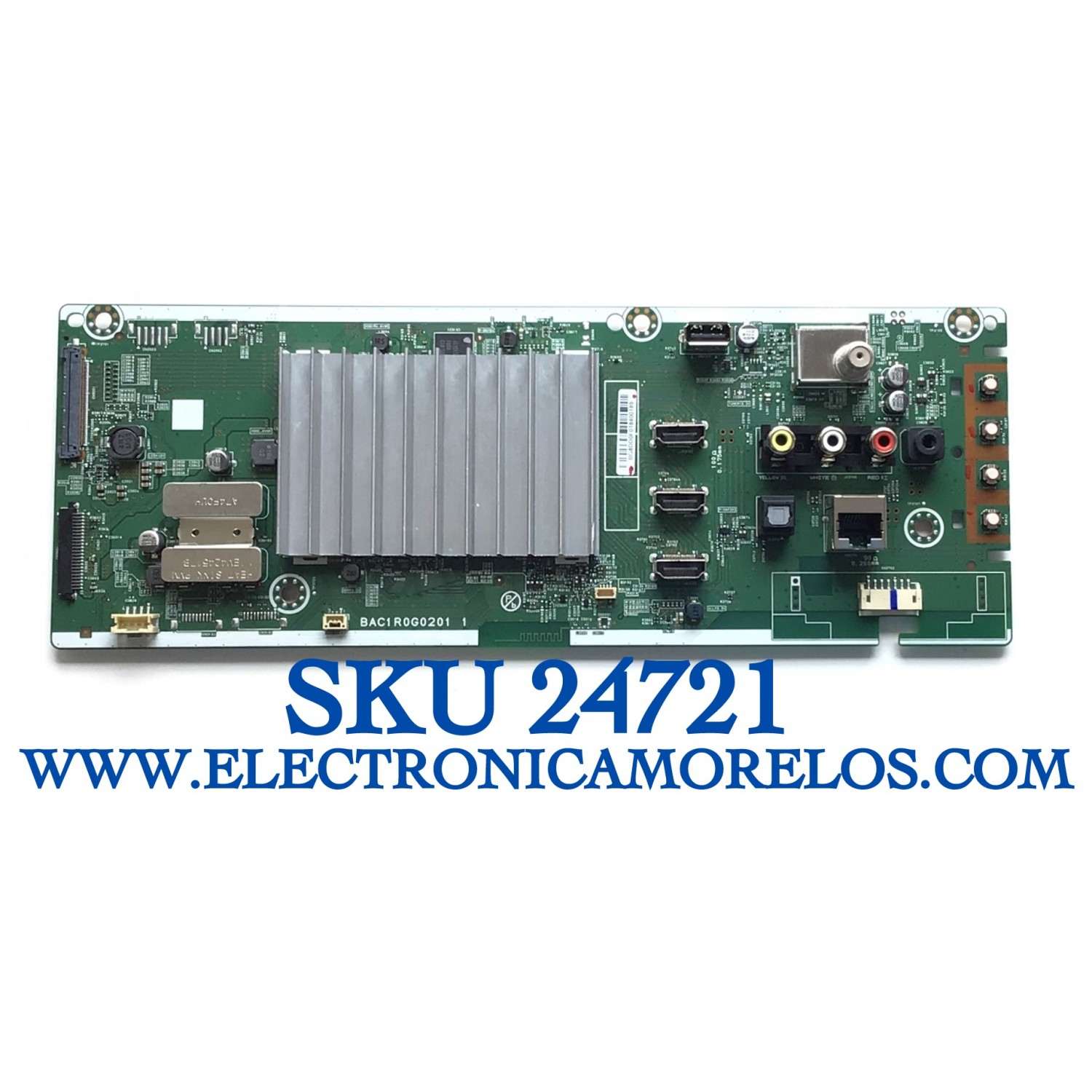 MAIN PARA TV PHILIPS NUMERO DE PARTE ABG8DUA-65UB / BAC1R0G0201 1 / BAC1R0G02011 / BG8DD0F / MODELO 65PFL5604/F7
