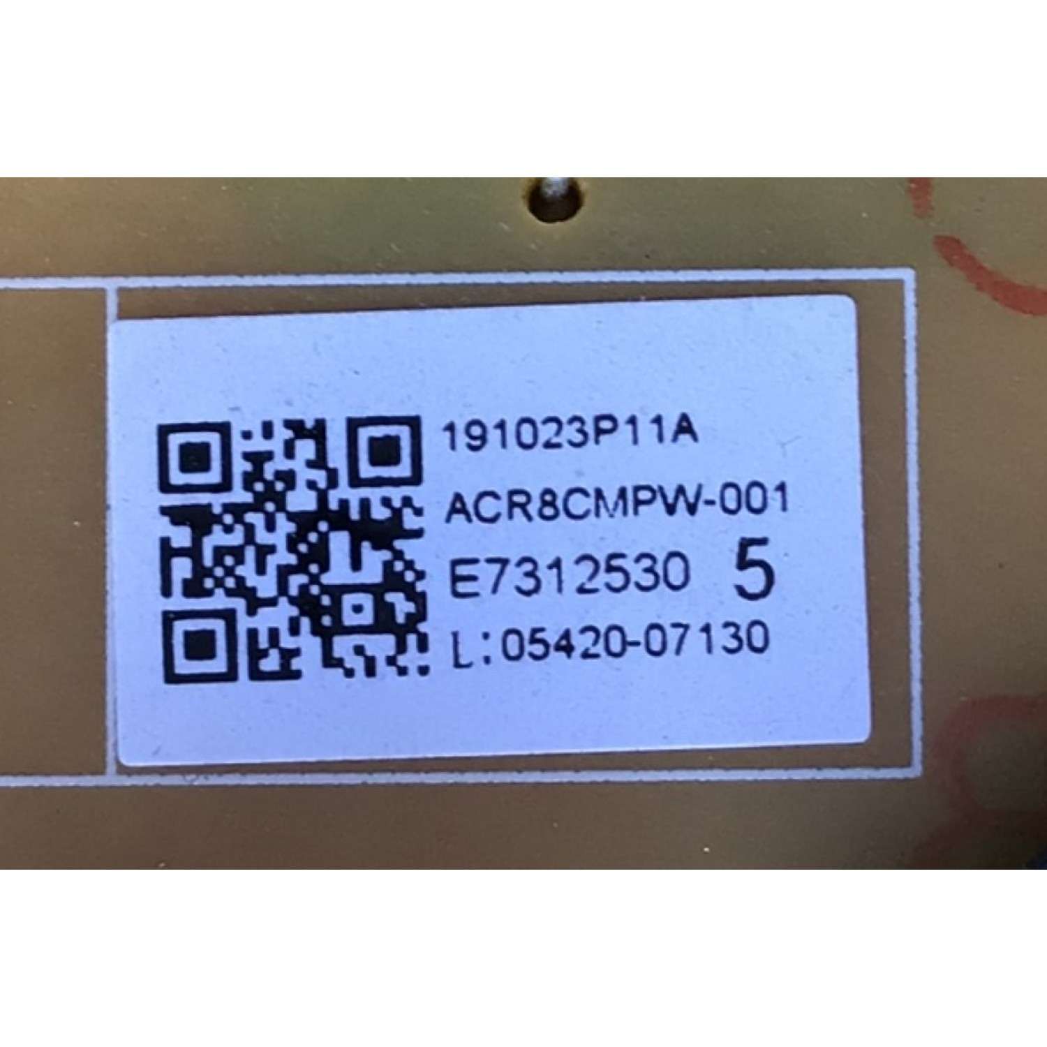 FUENTE DE PODER PARA TV SANYO NUMERO DE PARTE ACR8CMPW / BACR8AF0102 1 / E7312530 / 191023P11A / ACR8CMPW-001 / PANEL HV650QUB-F90 / MODELO FW65R70F - Imagen 2
