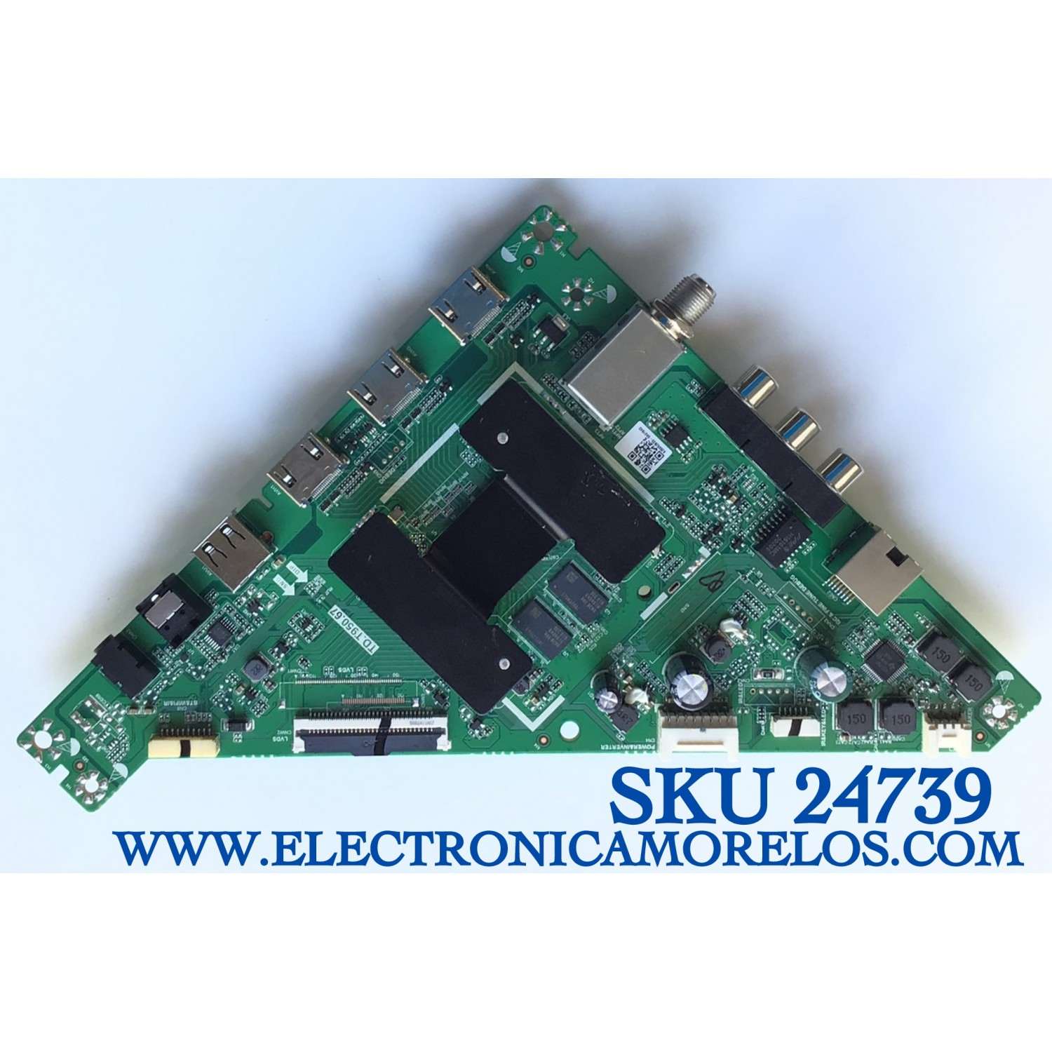 MAIN PARA TV INSIGNIA SMART HD / NUMERO DE PARTE 515YT9500M03 / TD.T950.67 / A20052833 / 2010066566 / 536D3903DH310 / PANEL LC390TA2A / DISPLAY LC390TA2A / MODELO NS-39DF310NA21