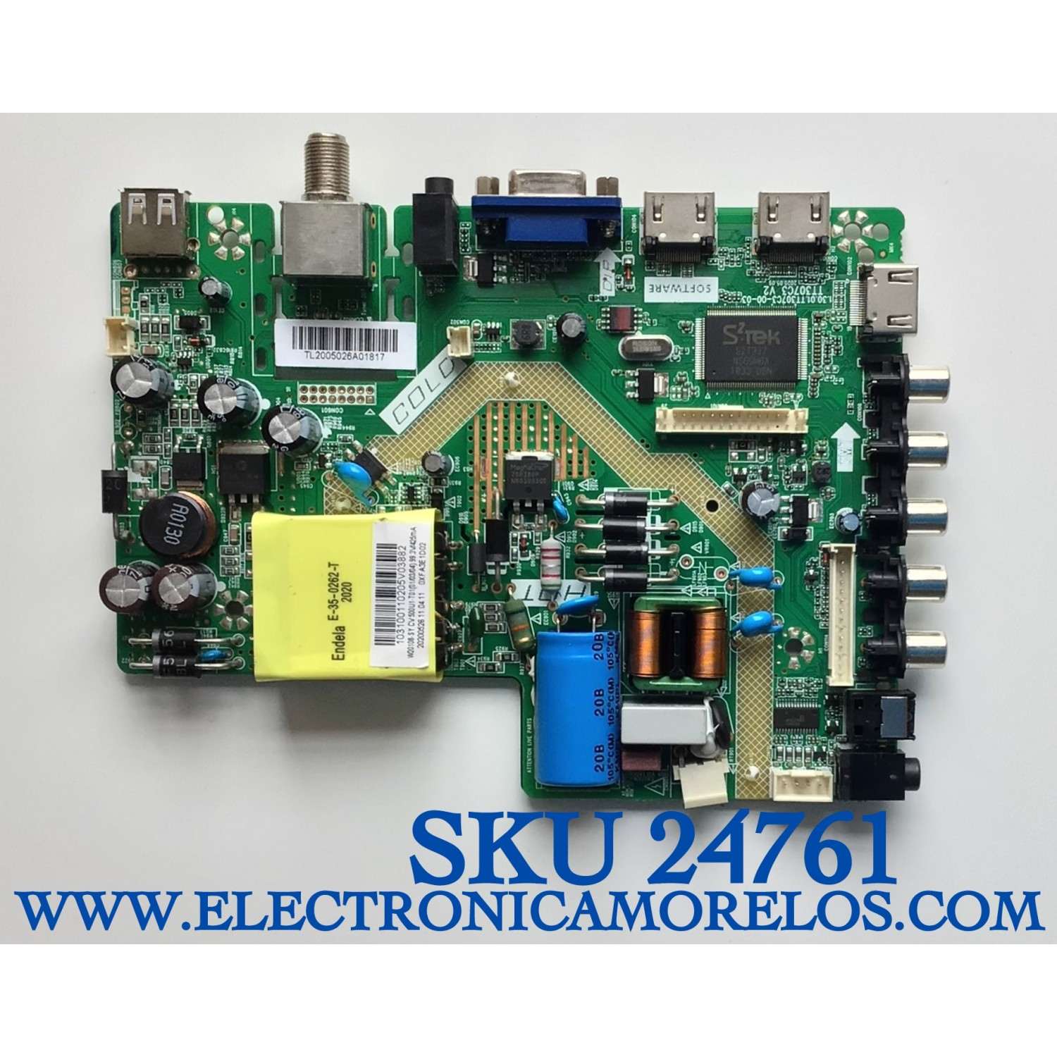 MAIN-FUENTE  PARA TV WESTINGHOUSE RESOLUCION (1920 x 1080) NUMERO DE PARTE W20108-SY / TT307C3  V2 / TL2005026A / 20200526 / 1.30.01.TT307C3-00-03 / CV500U1-T01 / PANEL T500-TAF-DLED / DISPLAY CV500U1-T01 / MODELO WD50FB1200