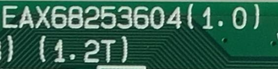 MAIN PARA TV LG / NUMERO DE PARTE RU98X4A3EB / EAX68253604(1.0) / PANEL NC600DQE-VSHP1 / MODELO 60UM6900PUA.BUSNLOR / 60UM6900PUA - Imagen 3