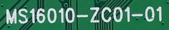 MAIN PARA TV WESTINGHOUSE NUMERO DE PARTE   MS16010-ZC01-01 / 20200217 / 1010367912-00107 / PANEL LC546PU2L03 / MODELO WR55UX4019 - Imagen 2