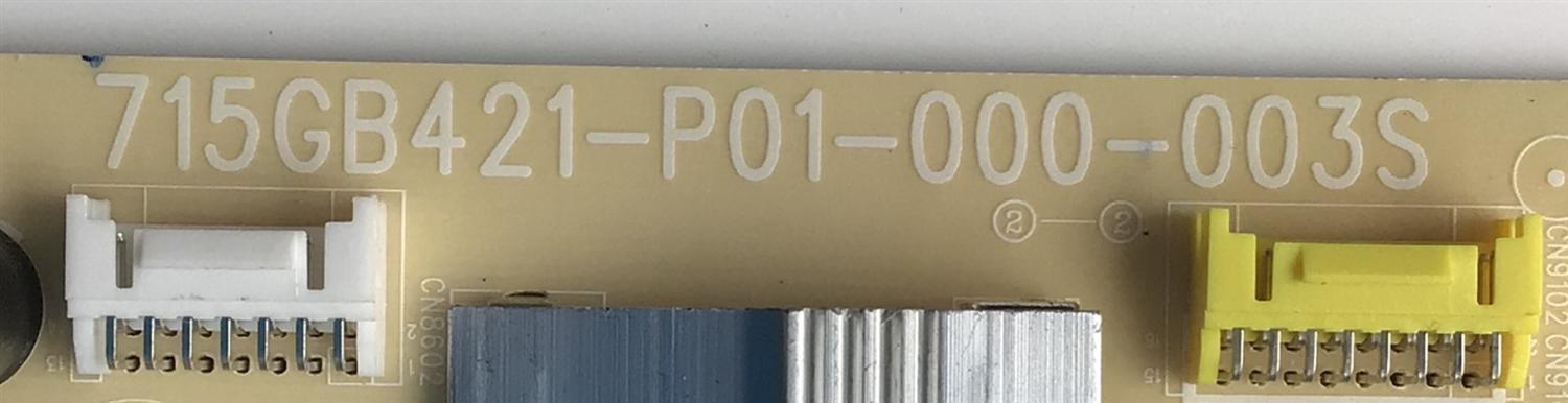 FUENTE DE PODER PARA TV VIZIO QUANTUM 4K HDR SMART TV / NUMERO DE PARTE ADTVK1820AA7 / 715B421-P01-000-003S / (X)ADTVK1820AA7 / VK1820AA7 / PANEL TPT550U1-QVN05.U REV:S57B1BB / MODELO M556-H1 / M556-H1 LTCWC6 / M556-H1 LTCWC6KW / M556-H1 LTCWC6LW - Imagen 3