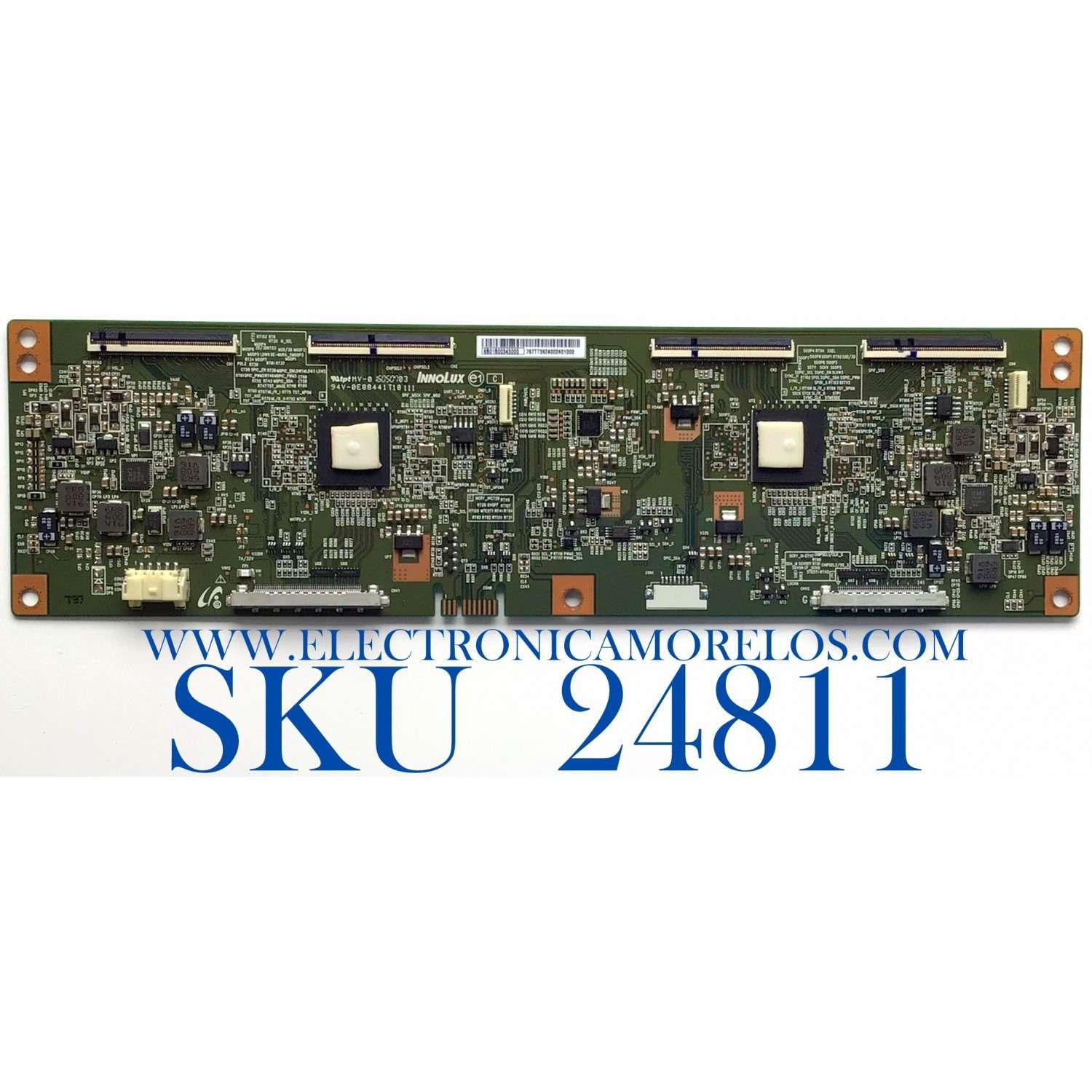  T-CON PARA TV SONY NUMERO DE PARTE 6B01B00343000 / 94V-0E88441T10111 / PANEL YD6S650DNN01  / MODELO XBR-65Z9D
