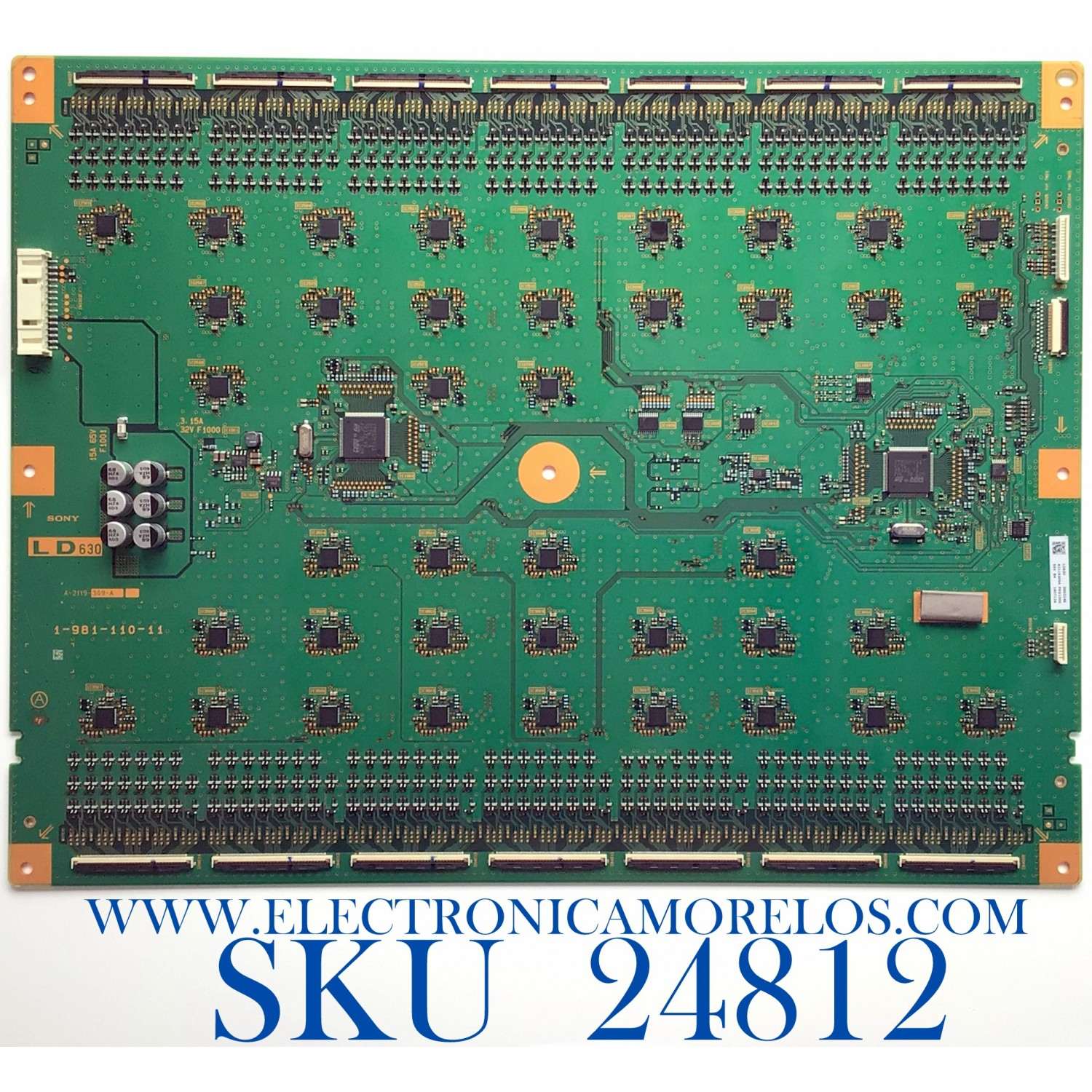 LED DRIVER PARA TV SONY NUMERO DE PARTE A2119309A / 1-981-110-11 / A-2119-309-A / PANEL  YD6S650DNN01 / MODELO XBR-65Z9D