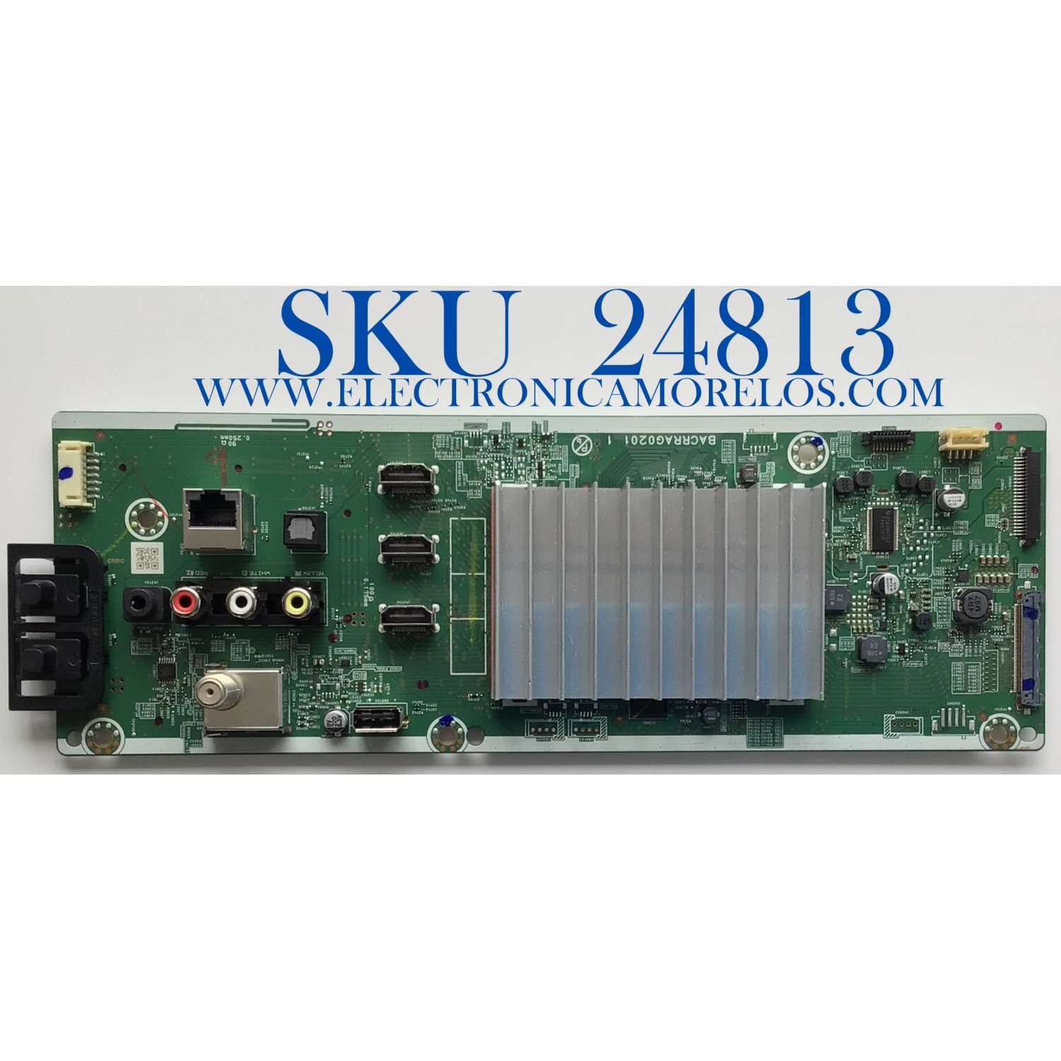 MAIN PARA TV SANYO NUMERO DE PARTE ACRRCUT-55UL / BACRRAG02011 / E019E2794AA / MODELO FW55R70F 