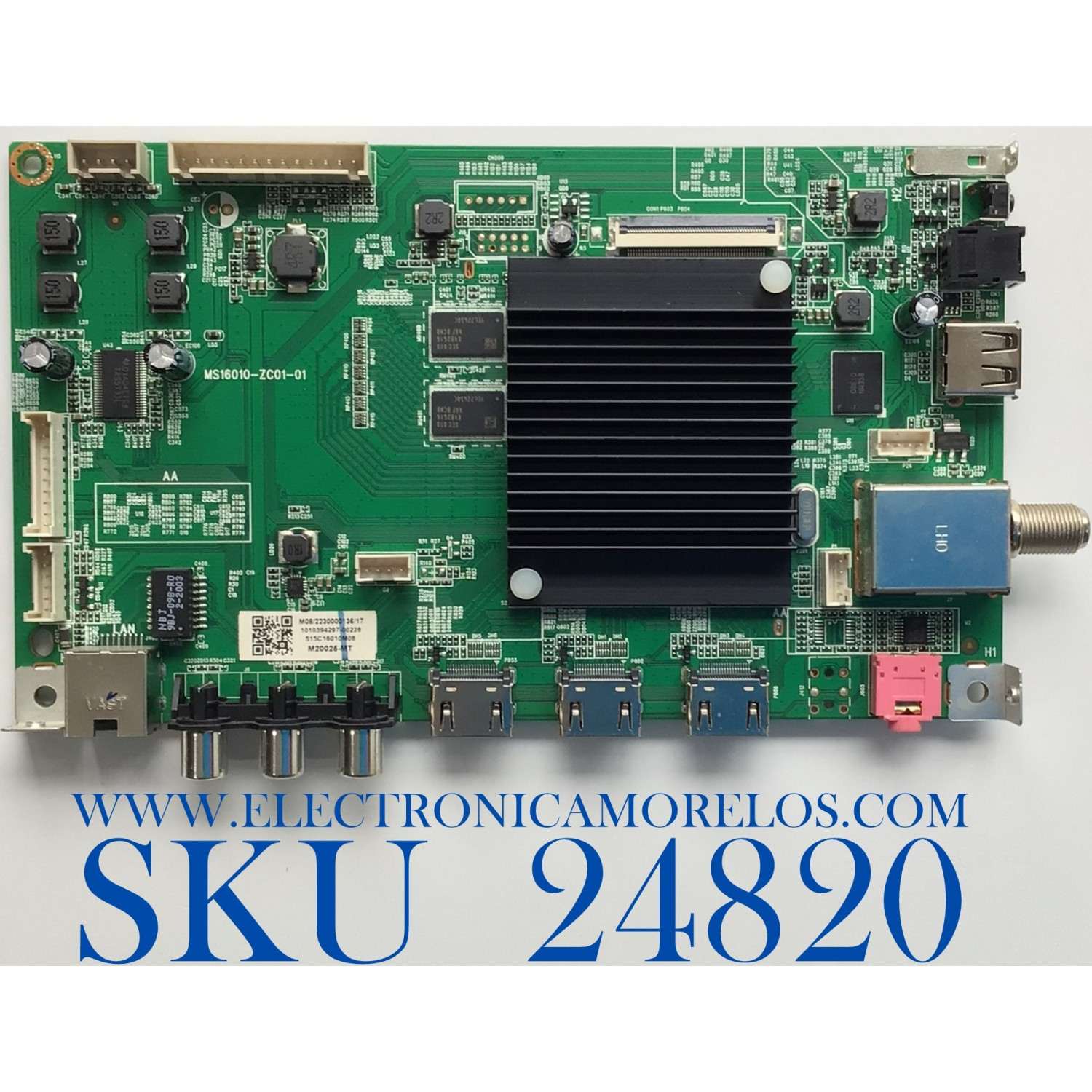 FUENTE DE PODER PARA TV SANYO 4K UHD SMART TV / NUMERO DE PARTE AB78QMPW / AB78Q-MPW / AB78QMPW-001 / BAA78ZF0102 1 / BAA78ZF01 02 1 / BAA78ZF01021 / PANEL UBD85XG / MODELOS FW65C78F / FW65C78F FM1 / FW65C78F FM2
