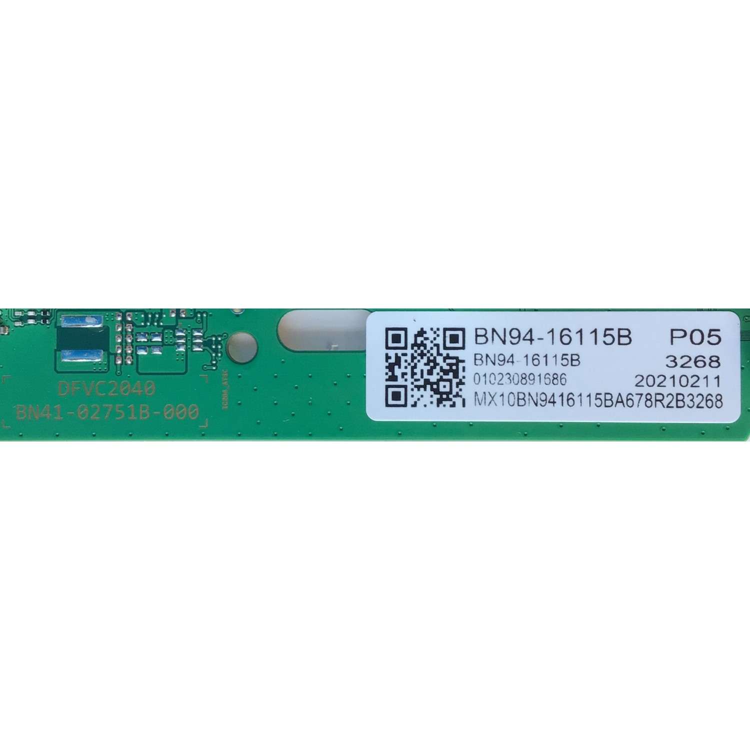 MAIN PARA TV SAMSUNG NUMERO DE PARTE BN94-16115B / BN41-02751B / BN97-17444G / DISPLAY PT430GT01-1 / BN41-02751B-000 / BN9416115B / SUSTITUTA BN96-52986A / PANEL CY-BT043HGCV1H / MODELO UN43TU7000FXZA XA08 / UN43TU700DFXZA XD18 - Imagen 3