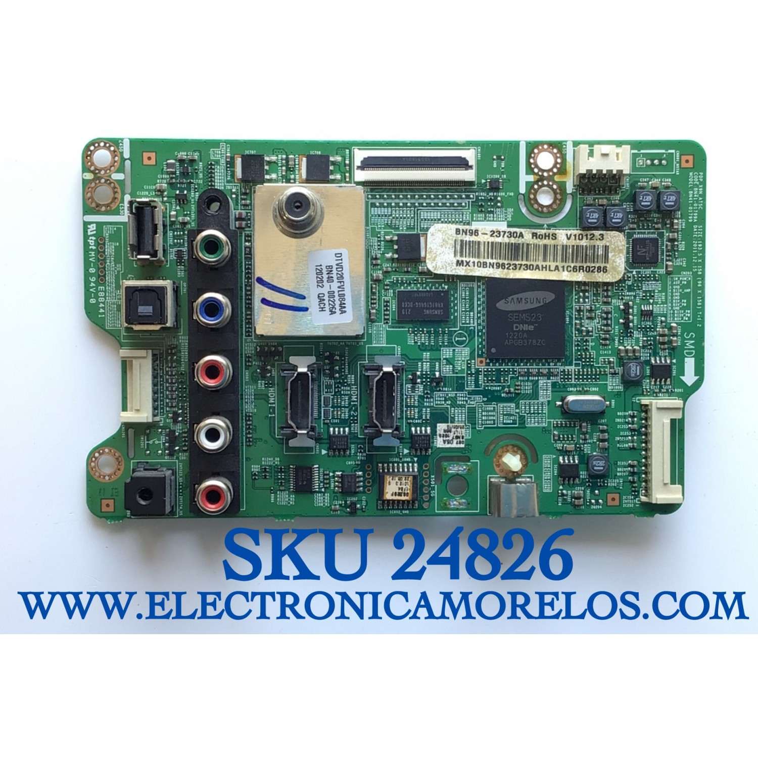  MAIN PARA TV SAMSUNG NUMERO DE PARTE BN96-23730A / BN41-01799A / BN41-01799 / BN9623730A / PANEL S51FH-YB01 / MODELO PN51E535A3FXZA TD04