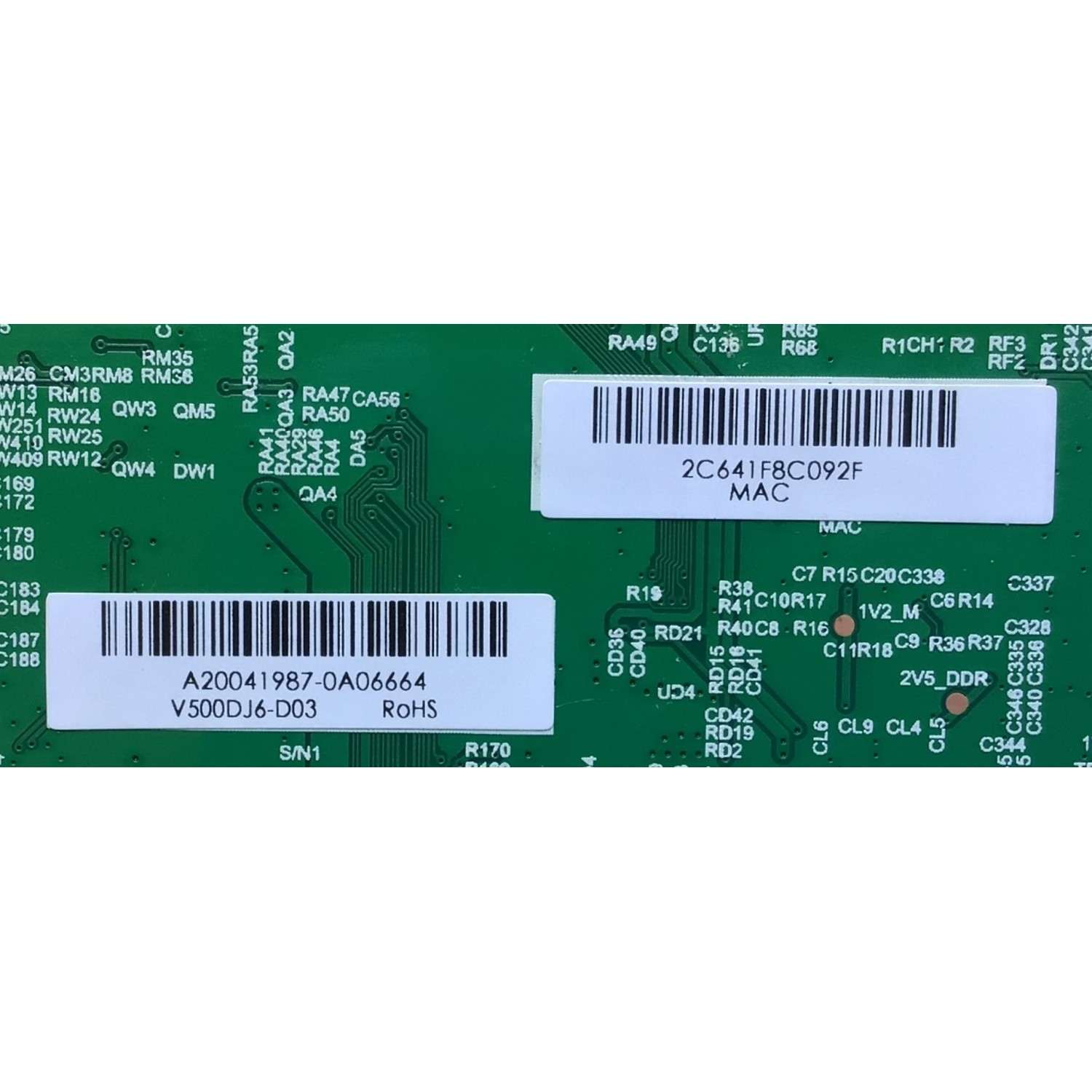 MAIN PARA TV VIZIO 4K HDR SMART TV  / NUMERO DE PARTE TD.MT5691.U761 / V500DJ6-D03 / A20041987 / A0002M00J / PANEL V500DJ6-D03 REV.CB / MODELO V505-H19 / V505-H19 LIAIZB / ((NOTA IMPORTANTE:CHECAR QUE EL PANEL Y MODELO CORRESPONDA CON SU TELEVISION)) - Imagen 4