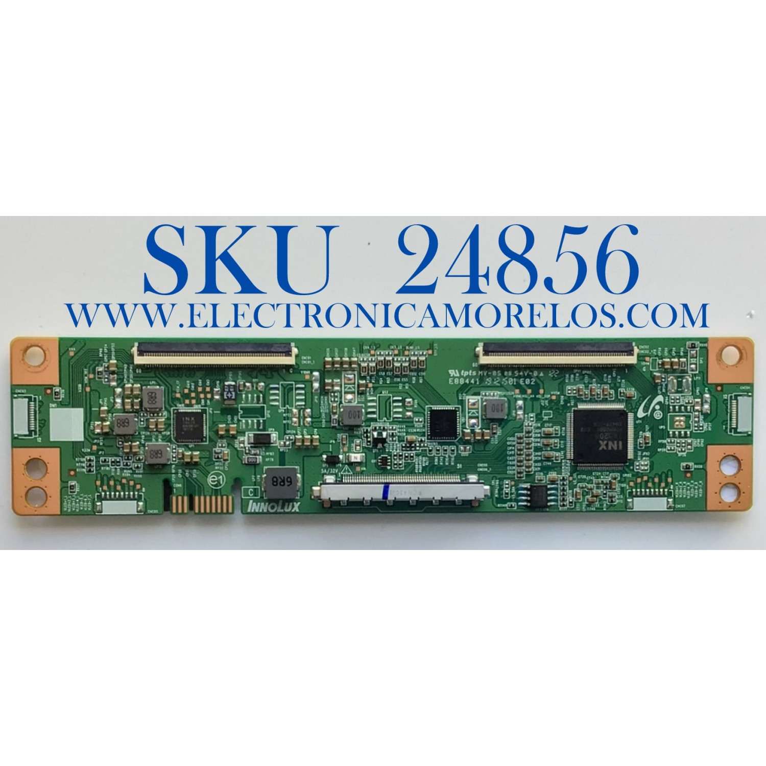 T-CON ORIGINAL PARA TV ONN ROKU TV / PHILIPS SMART TV / NUMERO DE PARTE EACDJ7E15 / E88441 / PANEL UCAUCXT-E098 / C500Y19-5C / DISPLAY V500DJ7-QE1 REV. C8 / MODELO 50PFL5766 / 50PFL5766/F7 / 50PFL5604/F7 / 50PFL5604/F7 A / 100012585 50"