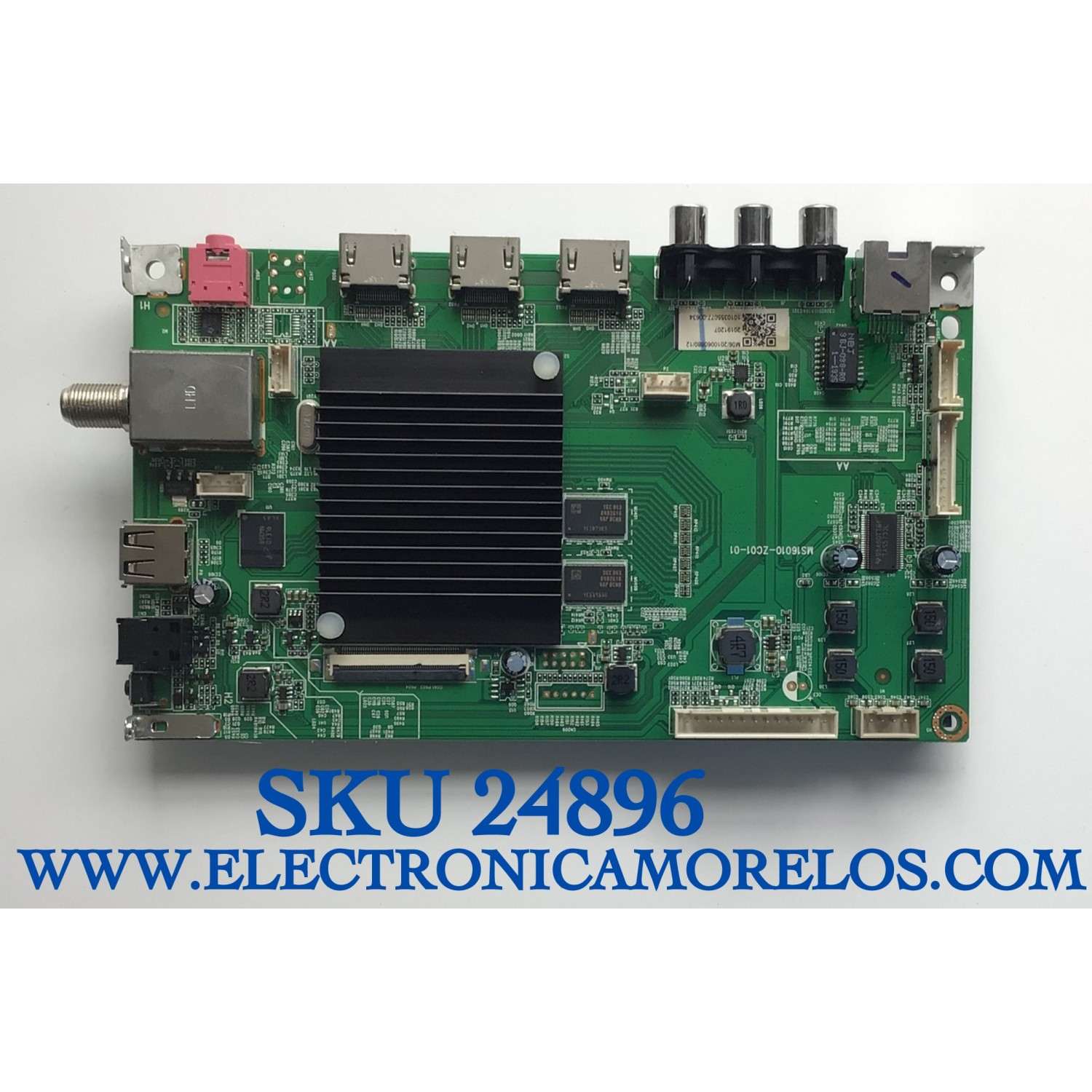 MAIN PARA SMART TV LG 4K RESOLUCION (3840 x 2160) / NUMERO DE PARTE EBU65686601 / EAX68303206 / 65686601 / 09V18281-0001 / MODELO OLED55C9PUA.BUSYLJR