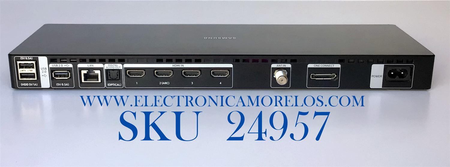 ONE CONNECT MODEL: SOC1000MA PARA TV SAMSUNG ((NUEVO)) NUMERO DE PARTE BN96-44664A / MX10BN9644664AA656J970104 / SOC1000MA / MODELO QN65Q9FAMFXZA