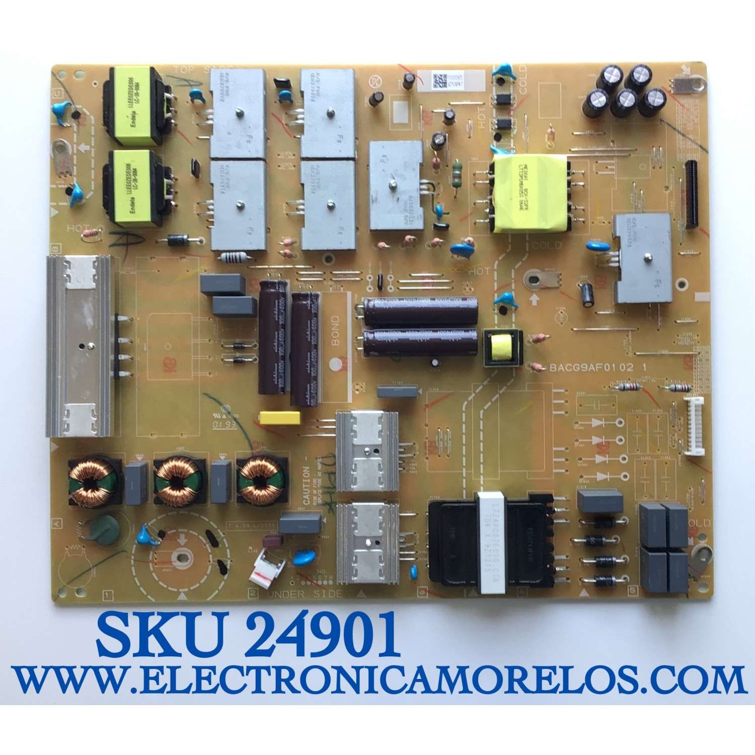 FUENTE PARA TV PHILIPS / NUMERO DE PARTE AD791MPWT / BACG9AF0102 1 / BACG9AF01021 / P000000671 / PANEL BOEI750WQ1-N9D / MODELO 75PFL5604/F7 / 75PFL5604