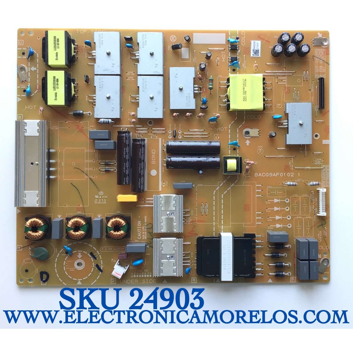 FUENTE DE PODER TV PHILIPS 4K UHD ANDROID SMART TV / NUMERO DE PARTE AD793MPWT / BACG9AF0102 1 / AD793MPW T / BACG9AF01021 / PANEL´S BOEI750WQ1-F9A / BOEI750WQ1-F9B / MODELO 75PFL5604/F7 / 75PFL5604/F7 A / 75PFL5604