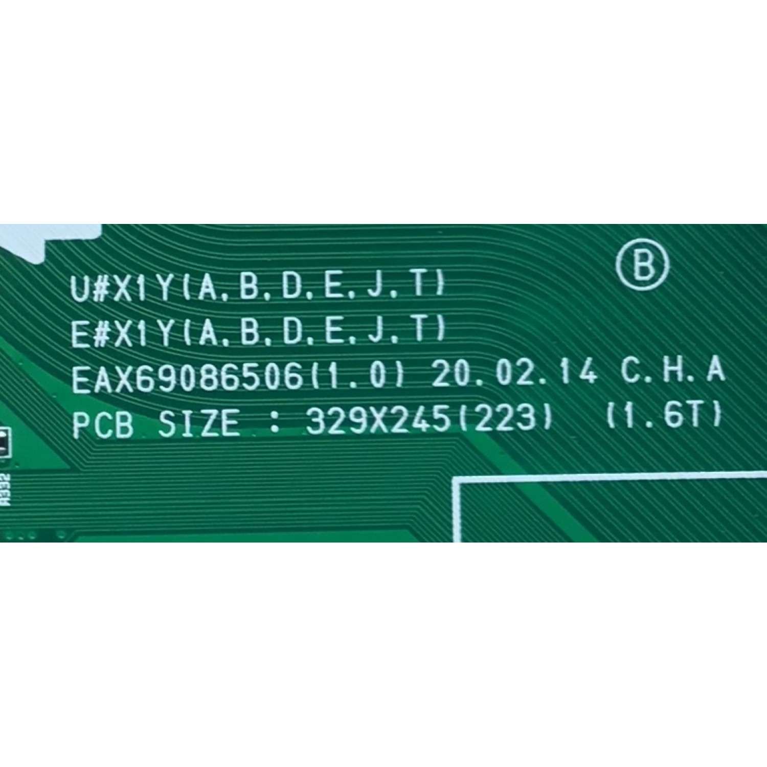 MAIN PARA TV LG NUMERO DE PARTE EBT66526401 / Class HDR 8K UHD Smart Nanocell IPS / EAX69086506 / PANEL HC650DAD-SLCAA-2142 / MODELO 65NANO99UNA.AUSWLJR /  65NAN099UNA - Imagen 2