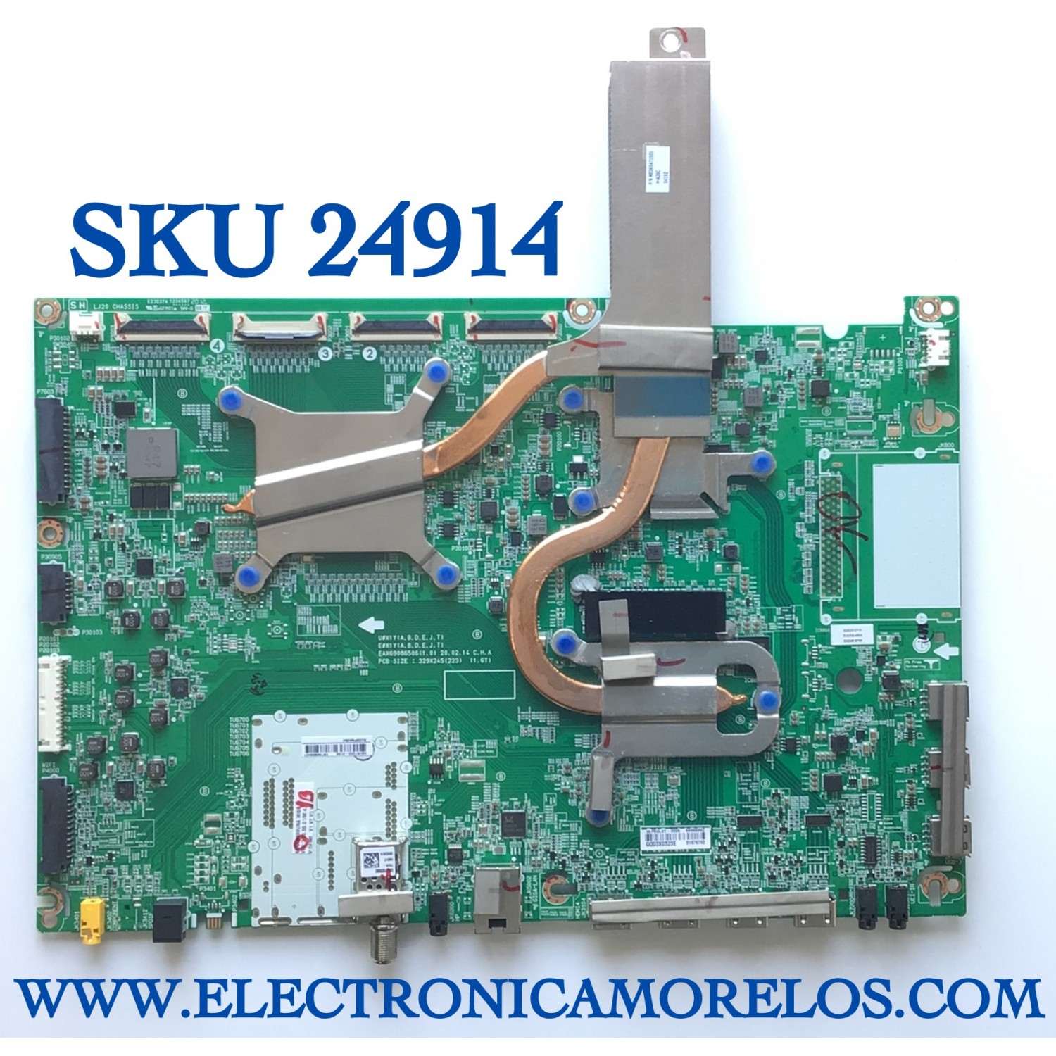 MAIN PARA TV LG NUMERO DE PARTE EBT66526401 / Class HDR 8K UHD Smart Nanocell IPS / EAX69086506 / PANEL HC650DAD-SLCAA-2142 / MODELO 65NANO99UNA.AUSWLJR /  65NAN099UNA