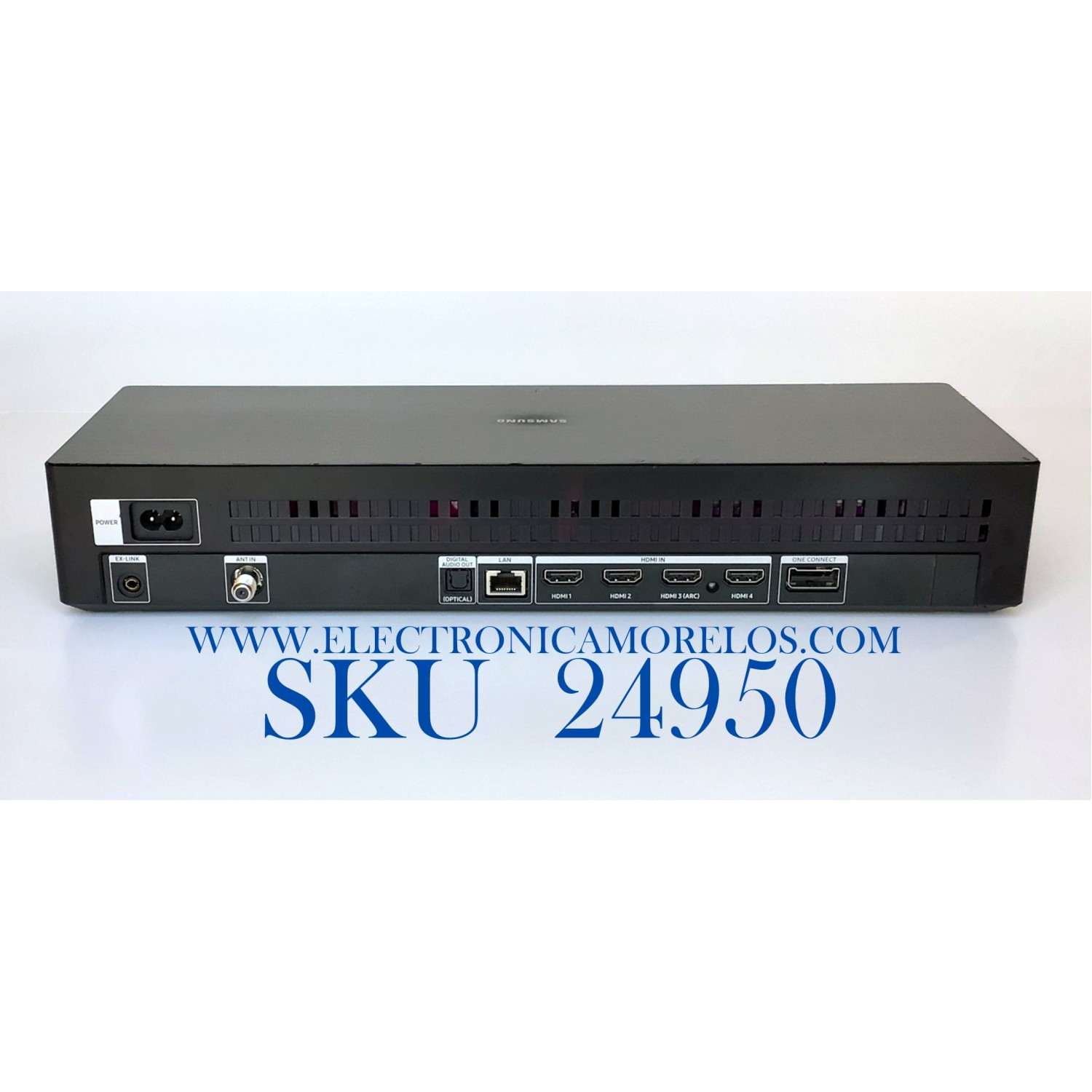 ONE CONNECT MODEL SOC1001R PARA TV SAMSUNG / NUMERO DE PARTE BN96-49139B / BN44-00933A / CNL1BN4400933ASK28L9KF766 / MX89BN9649139BD70BMCB0237 / SOC1001R / MODELO QN43LS03RAF / QN49LS03RAF / QN55LS03RAF / QN65LS03RAF