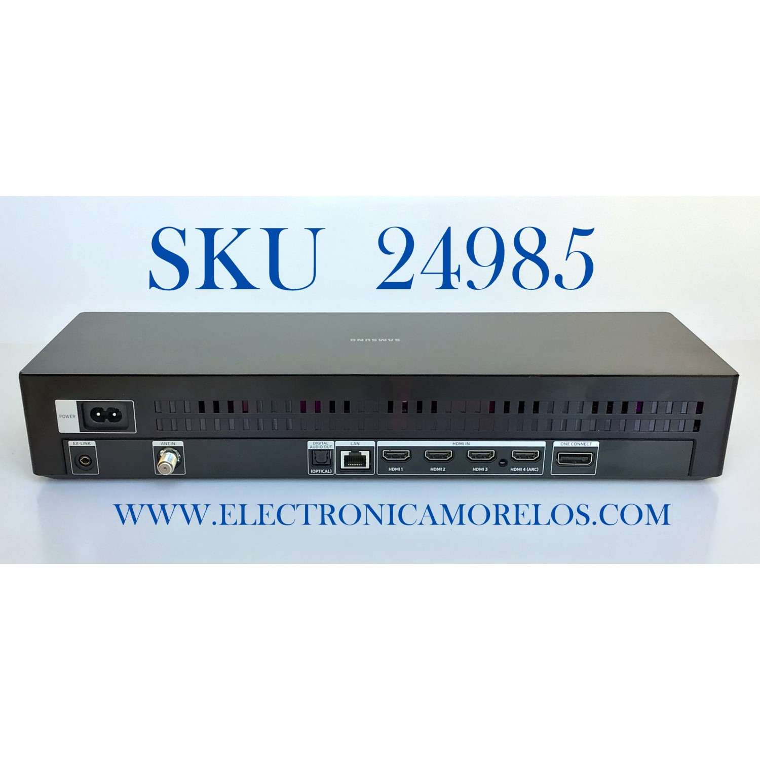 ONE CONNECT MODEL: SOC1002N PARA TV SAMSUNG ((USADO)) / BN96-44628U / BN44-00934A / MX10BN9644628UA649KBL0218 / CNL1BN4400934ASK28K70E405 / MODELOS QN65Q7FNAFXZA / QN65Q75CNFXZA AA01 / QN65Q7CNAFXZA AA01 / QN65Q75FNFXZA / QN65Q7CNAVXZA / QN65Q7CNAFXZA