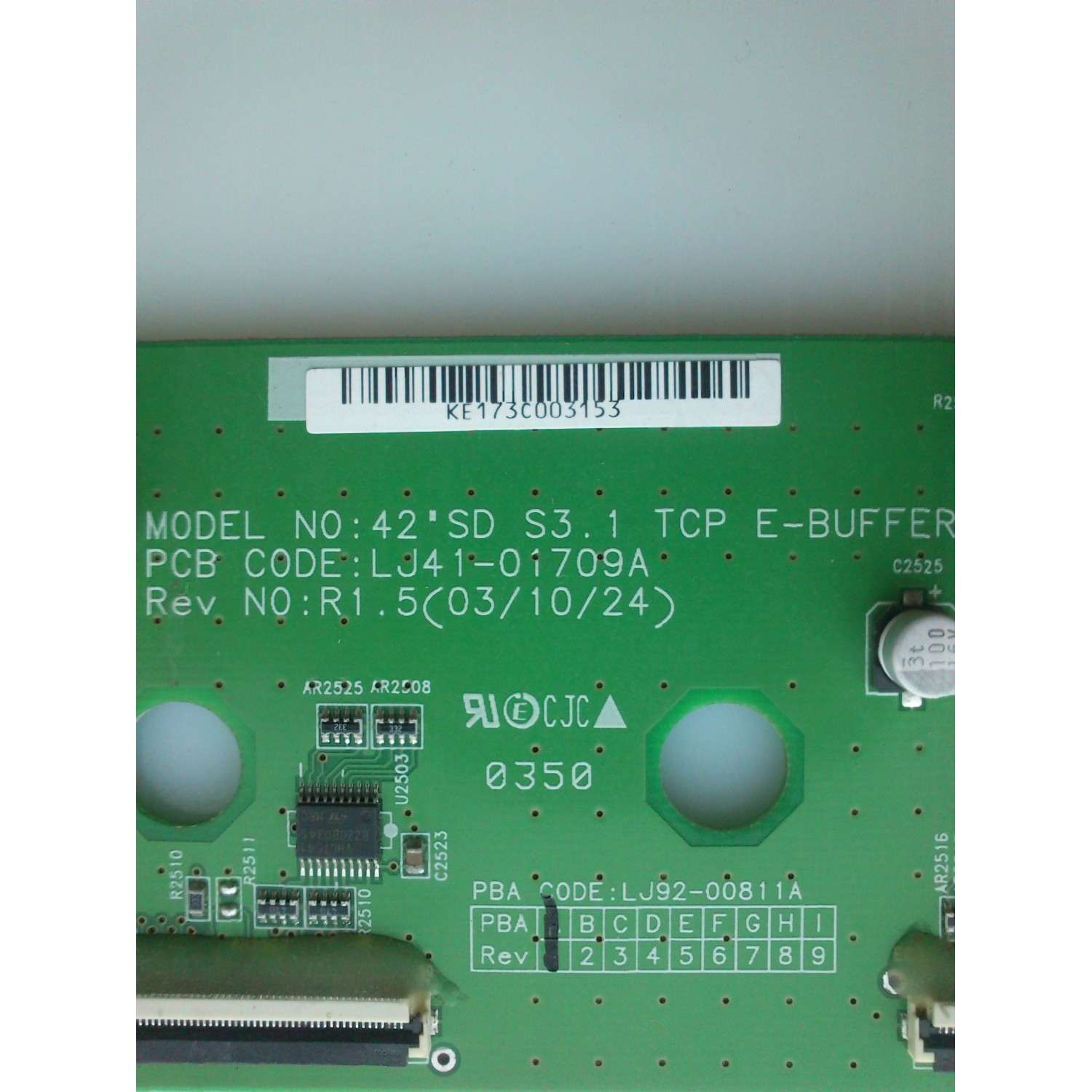 FUENTE DE PODER PARA TV SAMSUNG / NUMERO DE PARTE BN4401151A / L85F8_AHS / BN44-01151A / PANEL CY-QA085FHSV1H / DISPLAY T850QVN03.E / BN96-52431A / MODELO QN85LS03AAFXZA AA03	 - Imagen 2