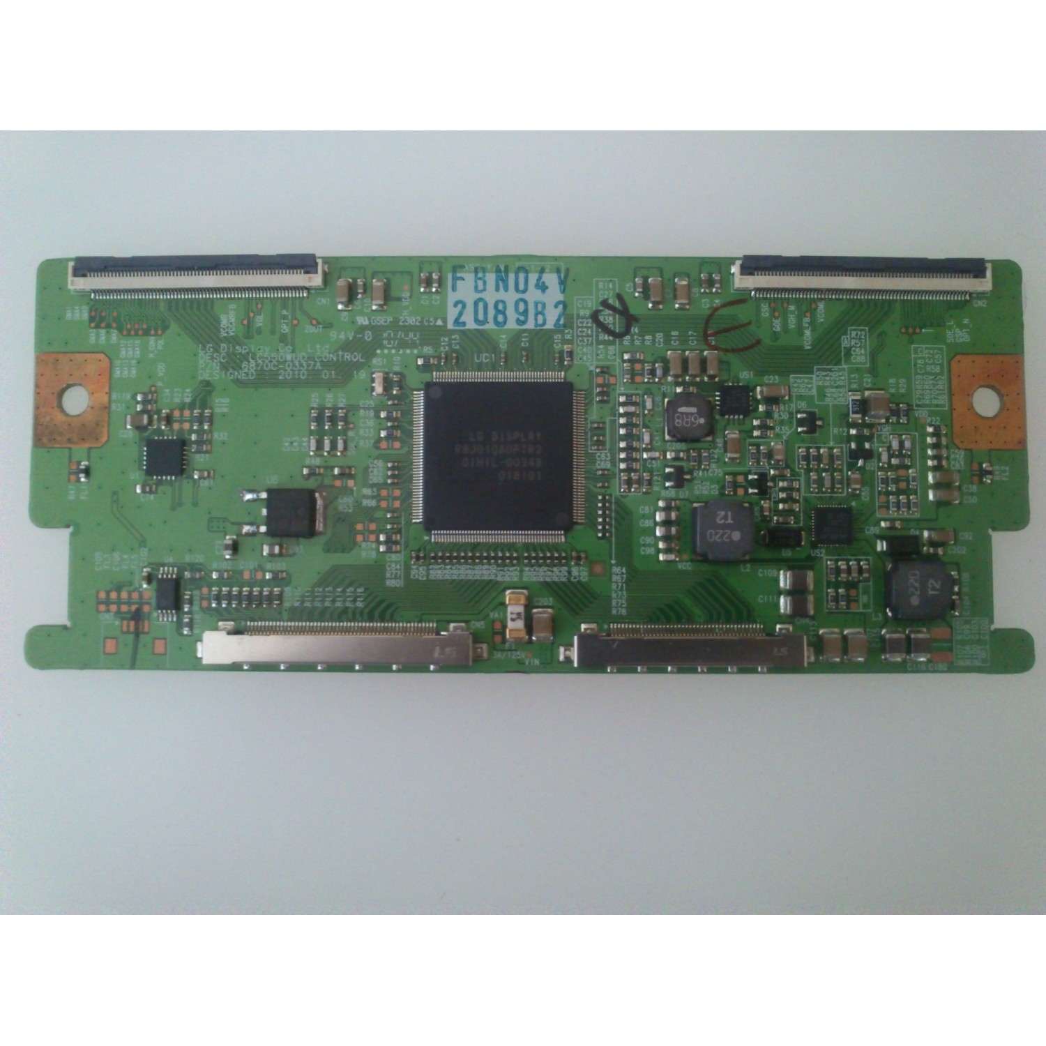 T-CON PARA TV VIZIO / SANYO / INSIGNIA / DYNEX / NUMERO DE PARTE 6871L-2089B / 6870C-0337A / 2089B / PANEL LC550WUD (SC)(A1) / MODELOS E550VA / E551VA / DP55441 P55441-01 / NS-55L780A12 / NS-55L260A13 / DX-55L150A11
