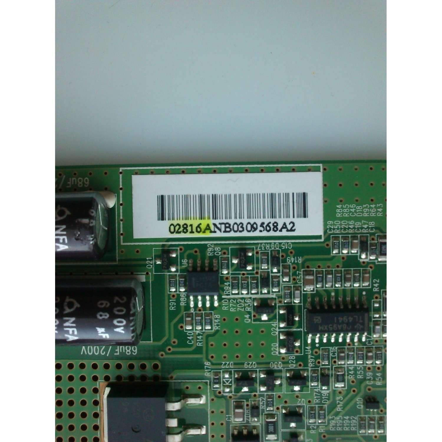 MAIN PARA SMART TV LG 4K / NUMERO DE PARTE EBU66418802 / EAX69581203 / 66418802 / 1L1L00K0-0005 / XU1N92A0B9 / PANEL NC430TQG -ABKP3 / DISPLAY HV430QUB-F7D / MODELO 43NANO75TPA  - Imagen 2